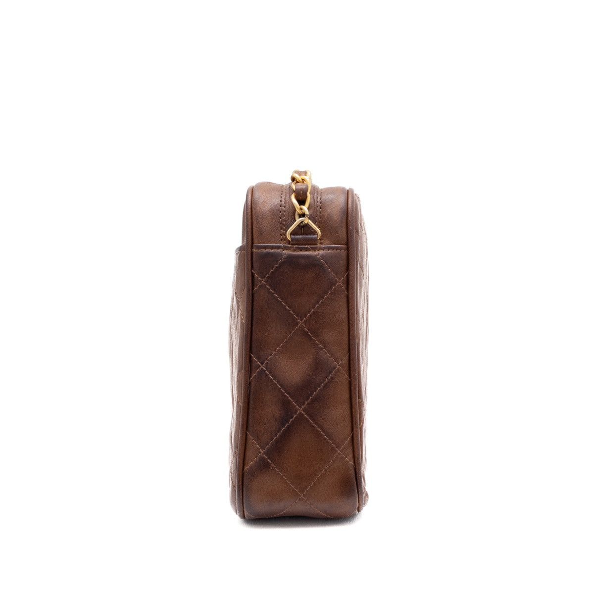 Chanel × Vintage Chanel 1986-1988 Tassel Camera Bag 24k Gold Plates Hardware Size ONE SIZE - 5 Thumbnail