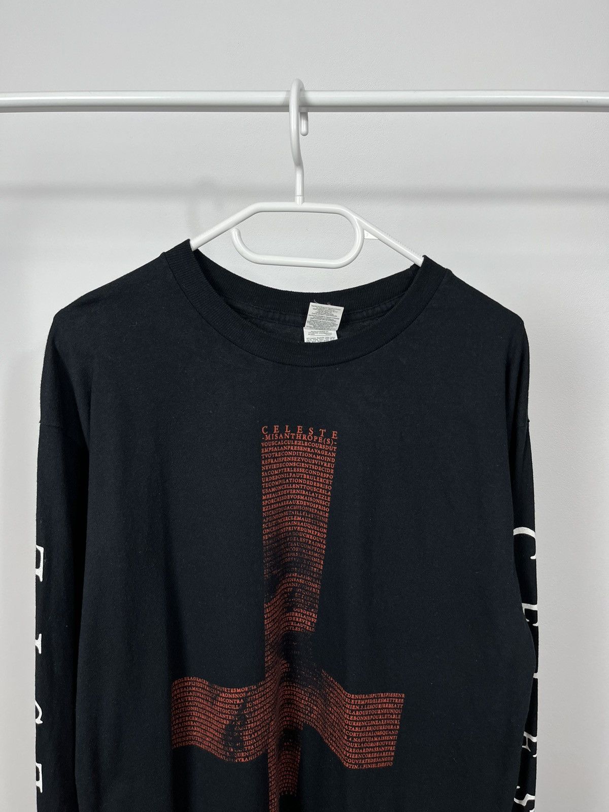 Band Tees × Vintage Vintage Celeste Band Rock Religion Longsleeve Size US L / EU 52-54 / 3 - 2 Thumbnail