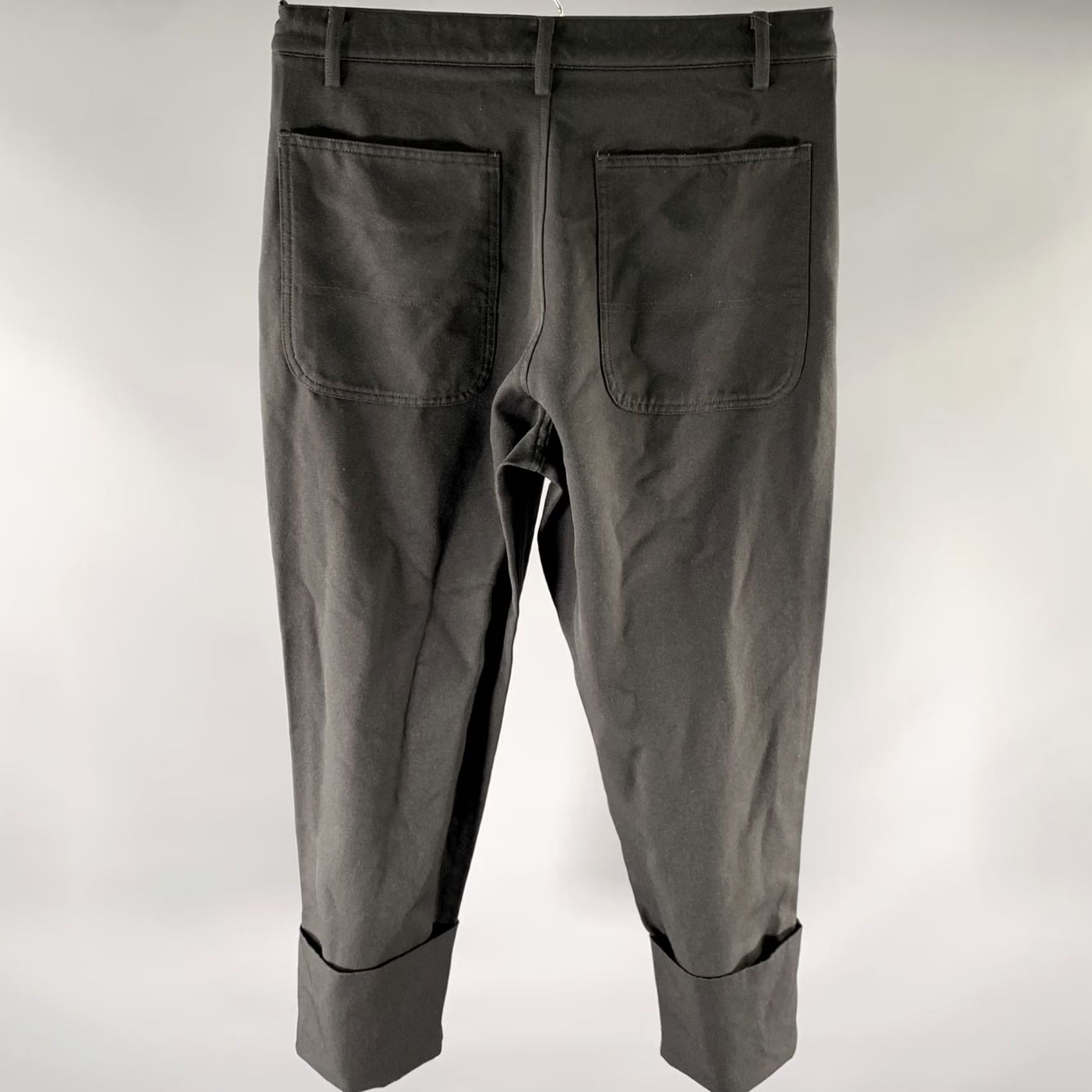 Comme des Garcons Girl COMME des GARCONS Cuffed Pants Size 31 Grey Cotton Polyester Mens Size US 31 - 3 Thumbnail