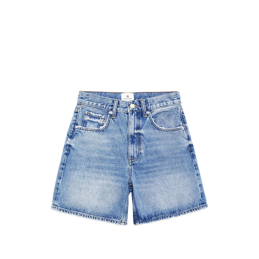 Anine Bing Anine Bing BLUE Shorts - Short Shorts Size 25" / US 0 / IT 36 - 1 Thumbnail