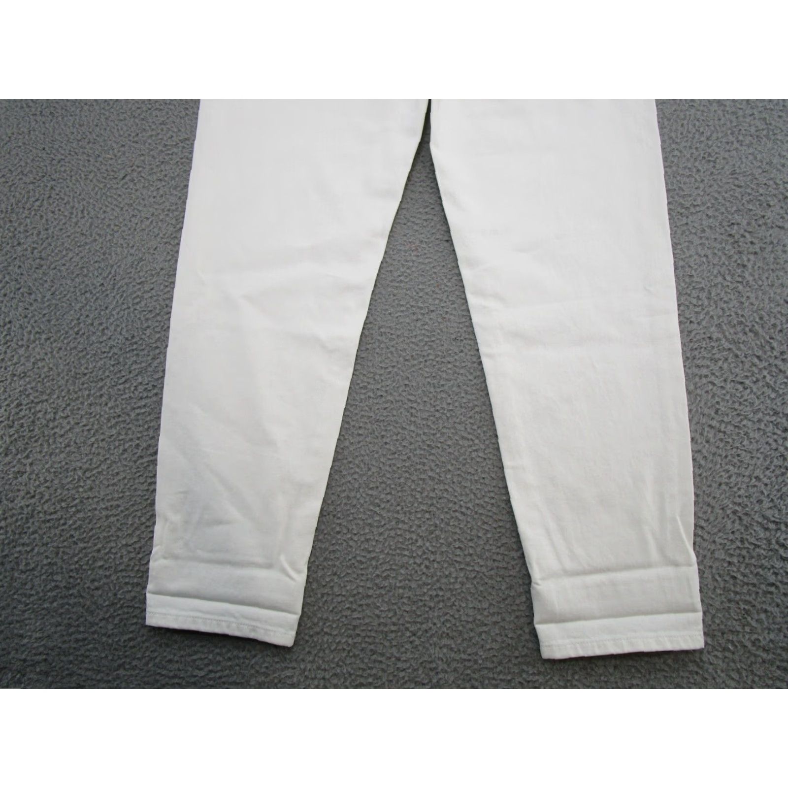 Vintage Kancan Women's Jeans Drawstring White Denim Relaxed Fit 9/28 Size Stretch NEW Size 30" / US 8 / IT 44 - 4 Thumbnail