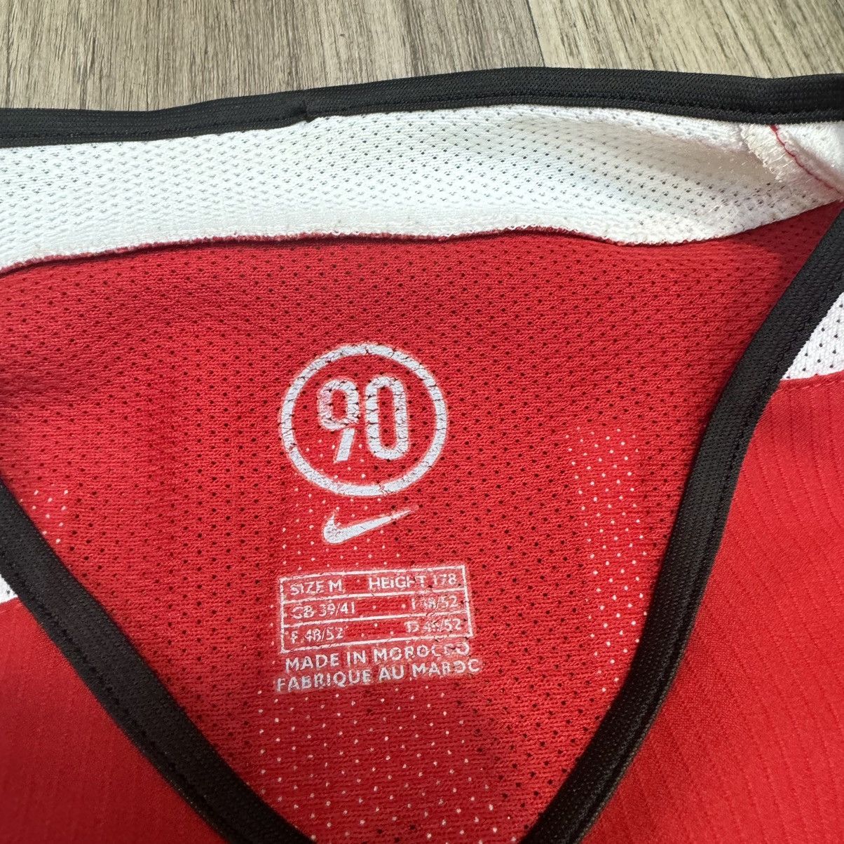 Nike Manchester united 04/06 home shirt #7 Ronaldo Size US M / EU 48-50 / 2 - 8 Thumbnail