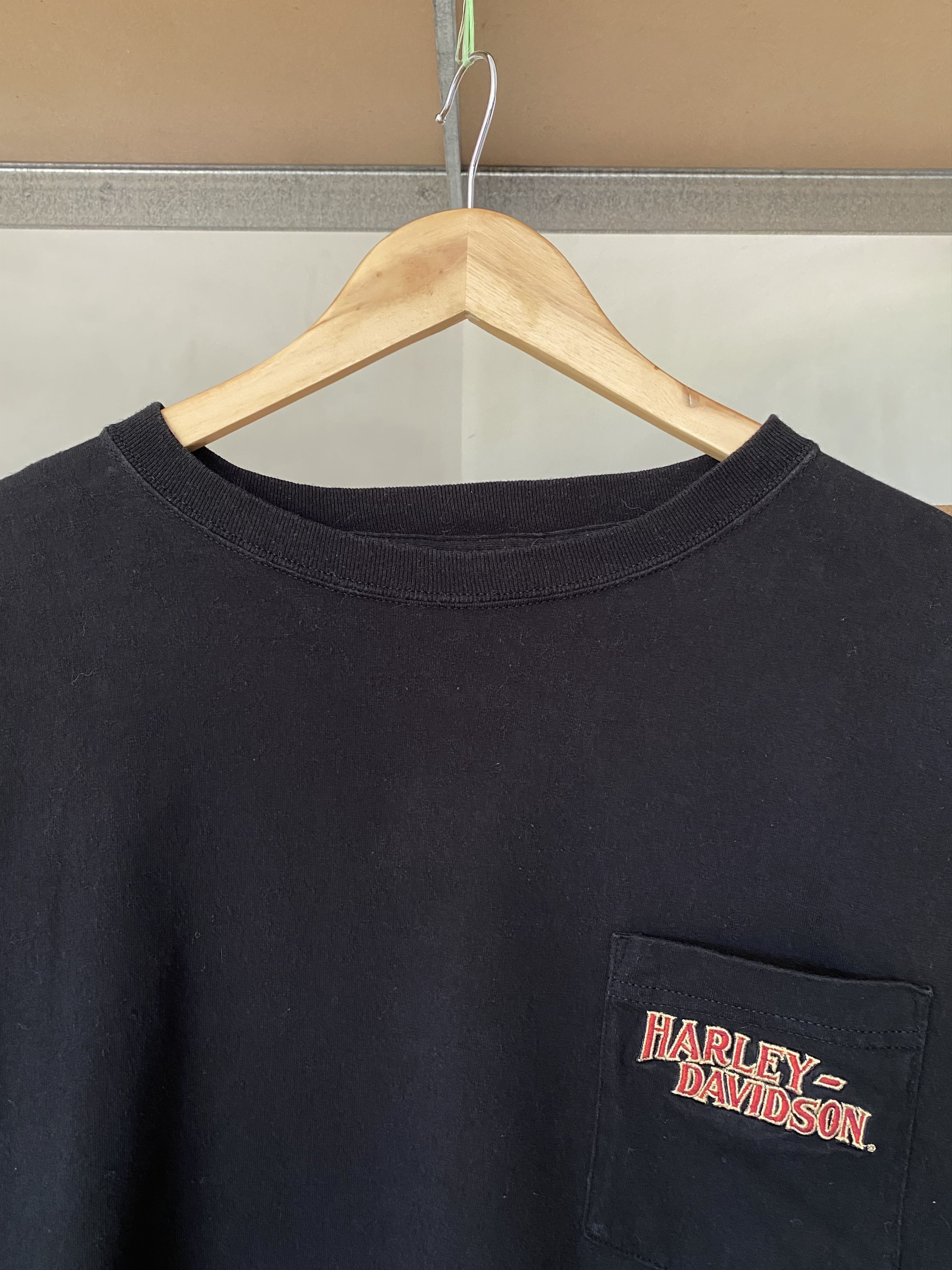 Harley Davidson Harley Davidson Vintage Crop Top Tee Size XL / US 12-14 / IT 48-50 - 4 Thumbnail