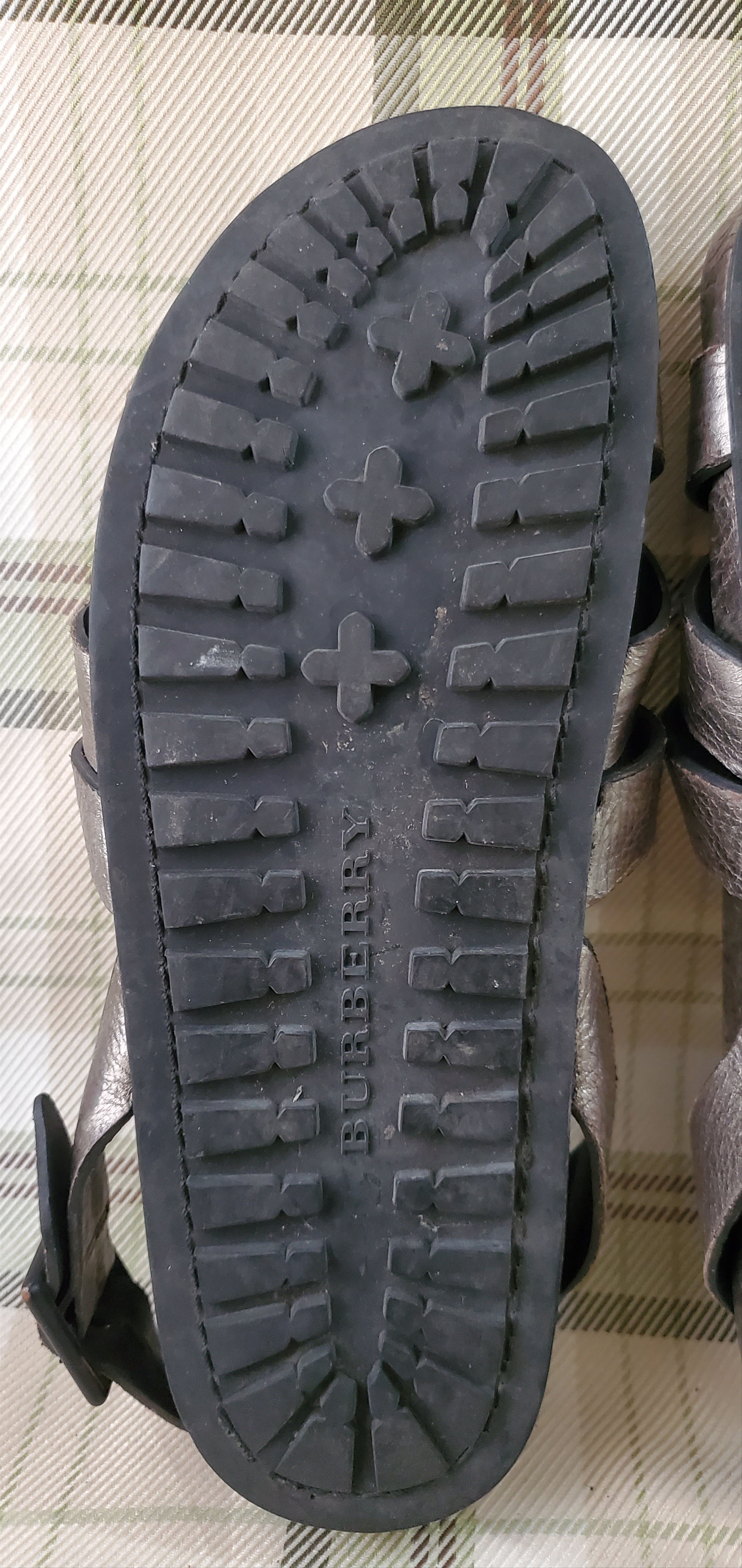Burberry Prorsum Burberry Prorsum Silver Sandals Size US 10 / IT 40 - 4 Thumbnail