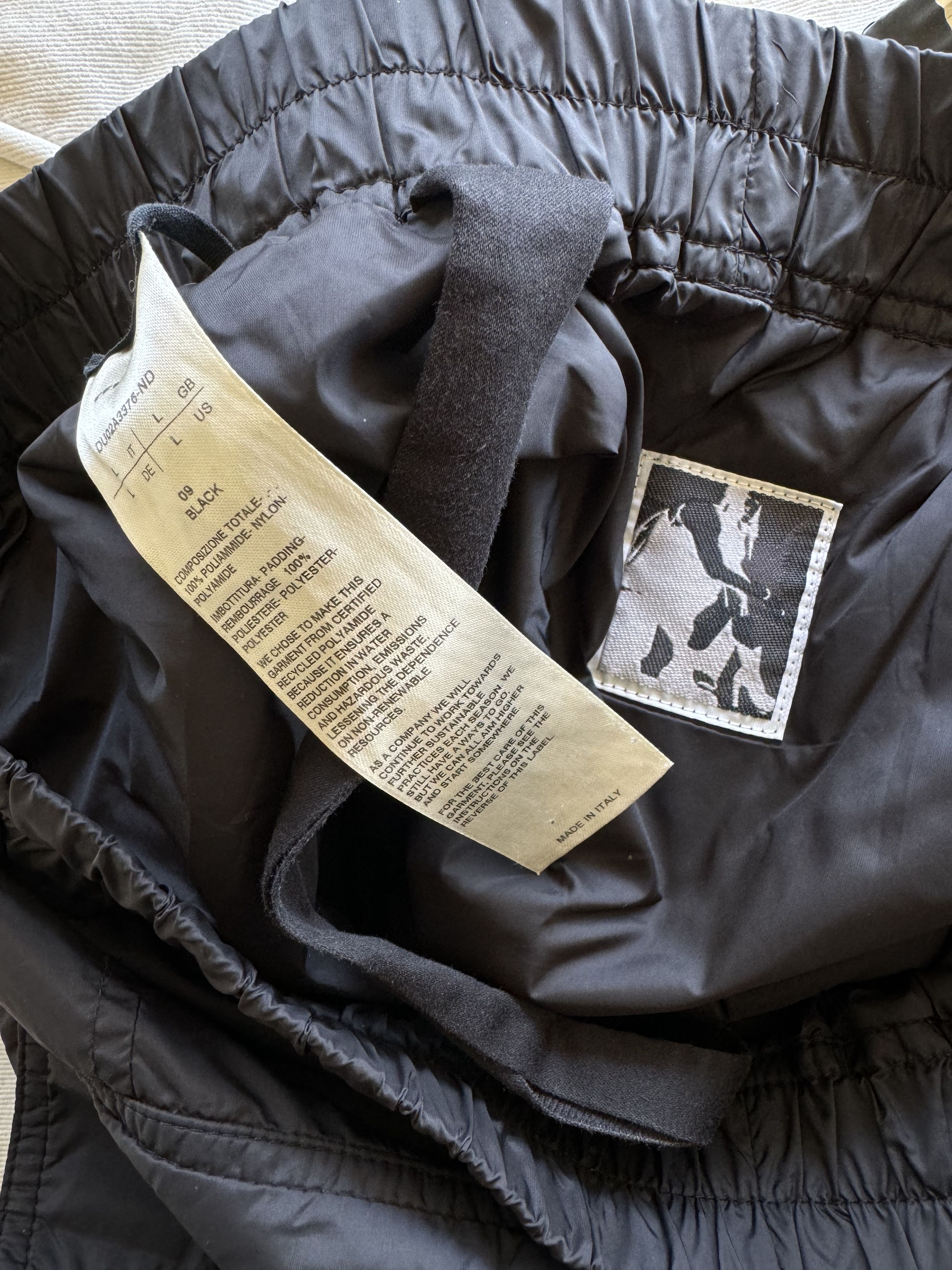 Rick Owens RICK OWENS NYLON CREATCH CARGOS Size US 33 - 14 Thumbnail
