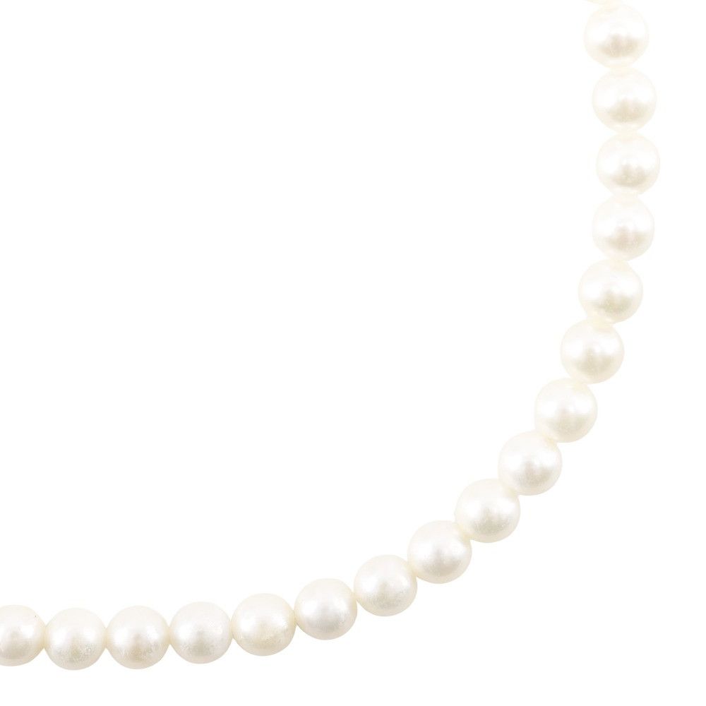 Other Other Pearl Silver Necklace Metal Necklace DUTY FREE for USA Size ONE SIZE - 1 Thumbnail