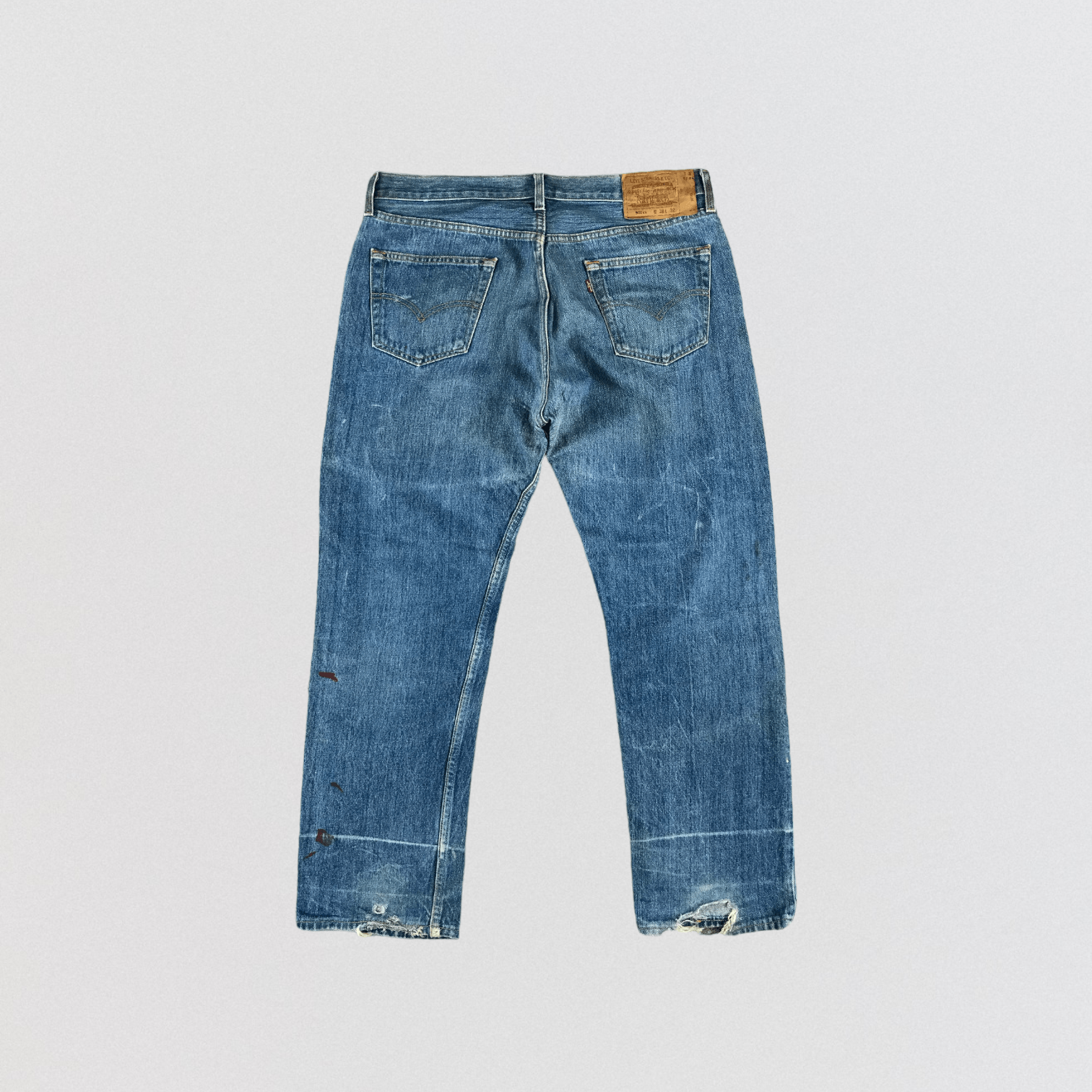 Levi's Vintage 90s Levis 501 Jeans-JM2829 Size US 36 / EU 52 - 2 Thumbnail