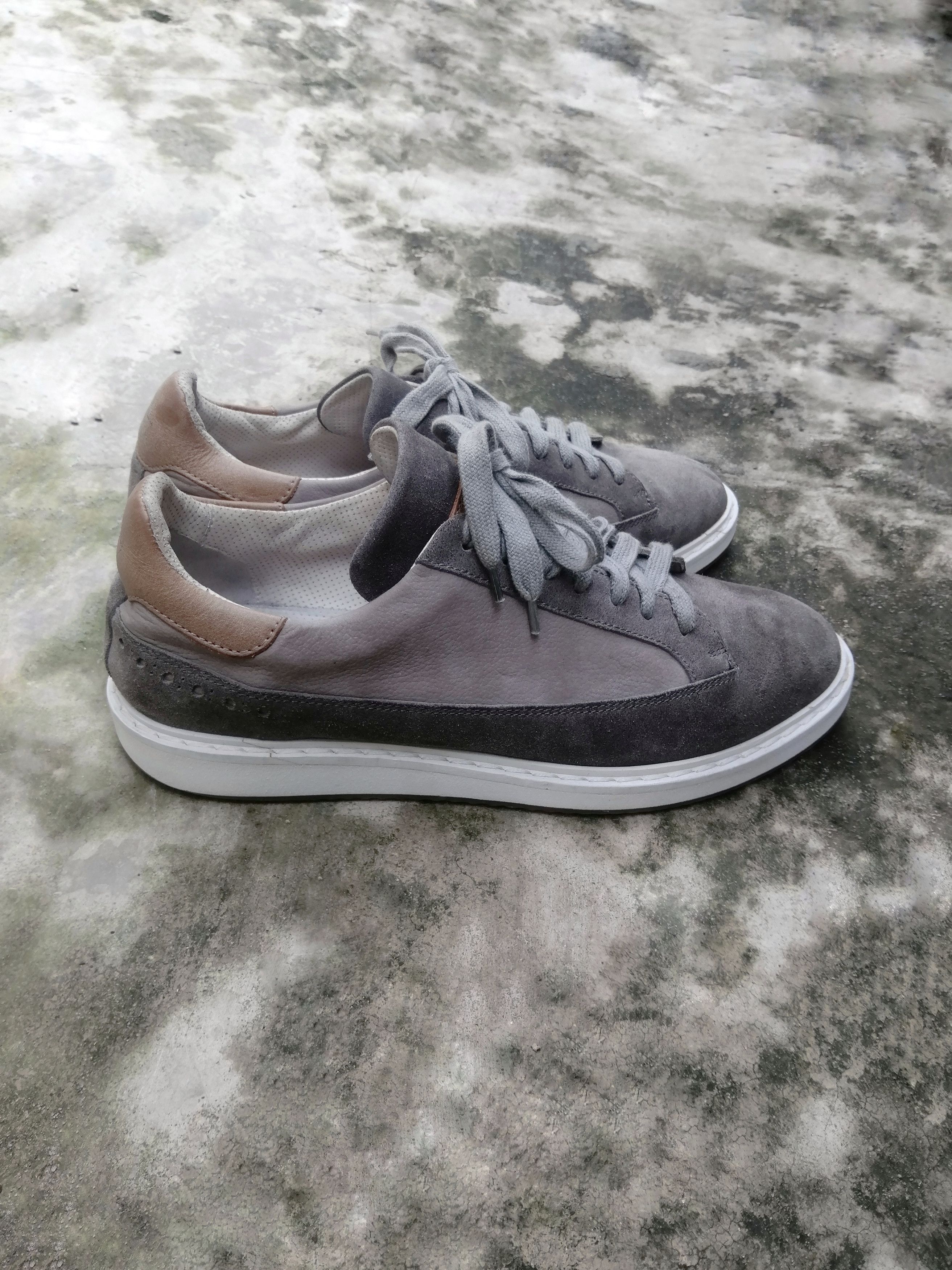 Brunello Cucinelli Brunello Cucinelli Light Gray Suede Low Trainers EU 41.5 Size US 8.5 / EU 41-42 - 7 Thumbnail