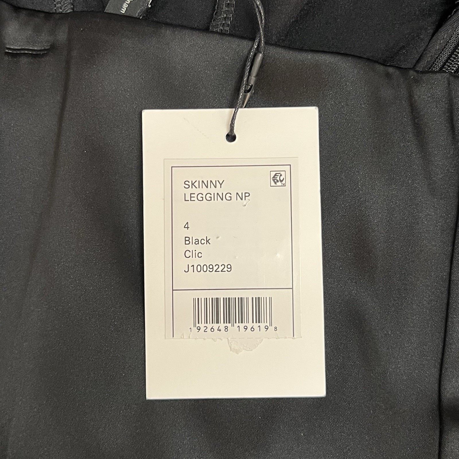 Theory NWT $295 Theory Skinny Legging 4/27 Satin Stretch Ankle Zip Size 27" / US 4 / IT 40 - 9 Thumbnail