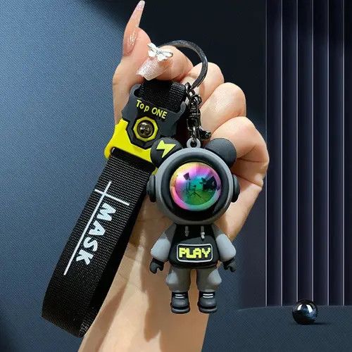 Other Cute Astronaut Lightning Bear Keychain Size ONE SIZE - 4 Thumbnail
