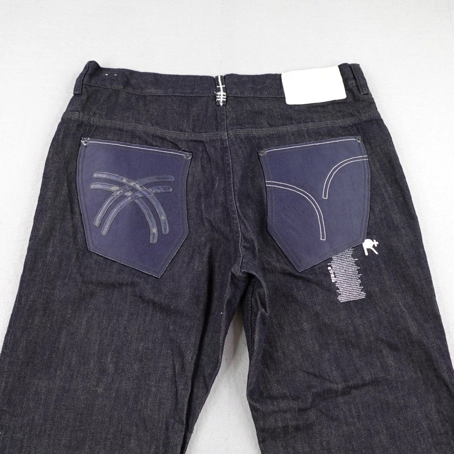 Rocawear VINTAGE Rocawear Jeans 40 Blue Denim Regular Baggy Hip Hop Y2K Mens Size US 40 / EU 56 - 6 Thumbnail