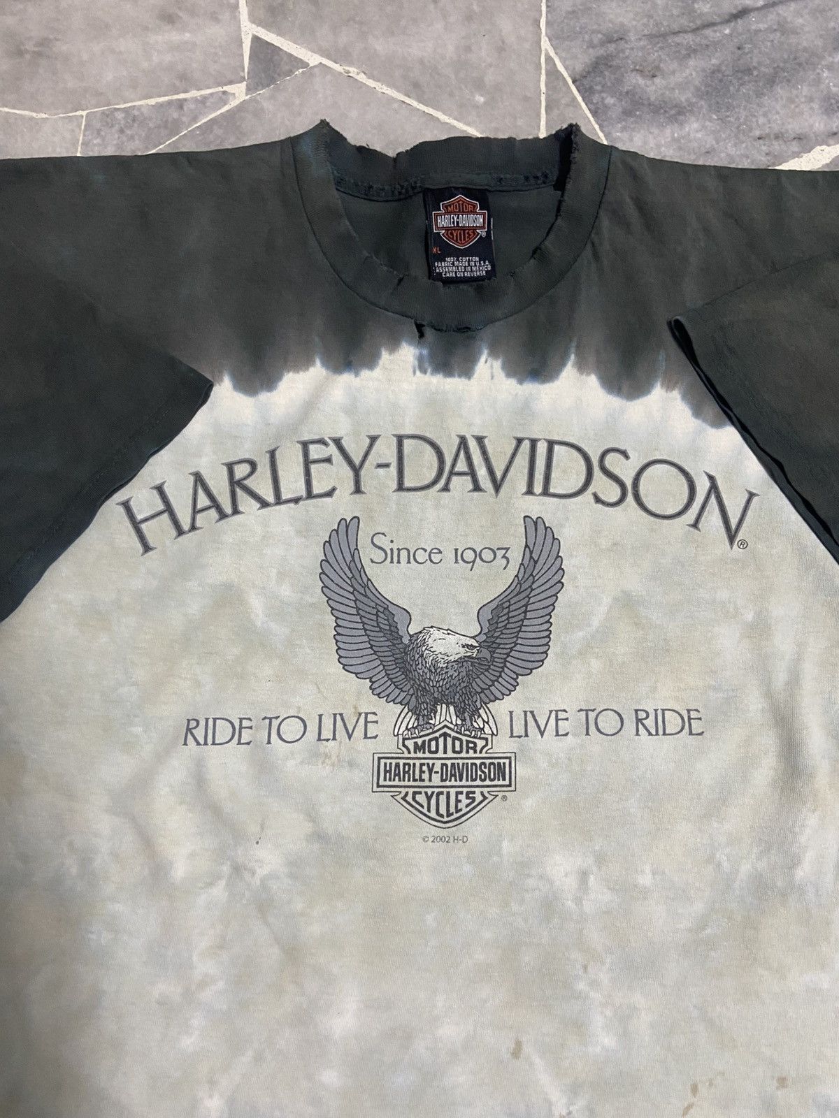 Harley Davidson Vintage Harley Davidson Tee Size US XL / EU 56 / 4 - 5 Thumbnail