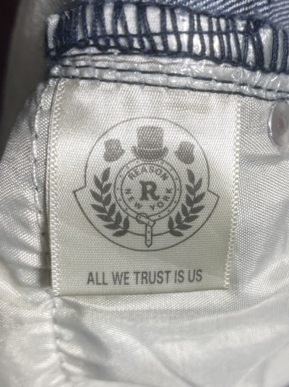 Reason Skinny Jeans Denim Ripped Size US 36 / EU 52 - 9 Thumbnail