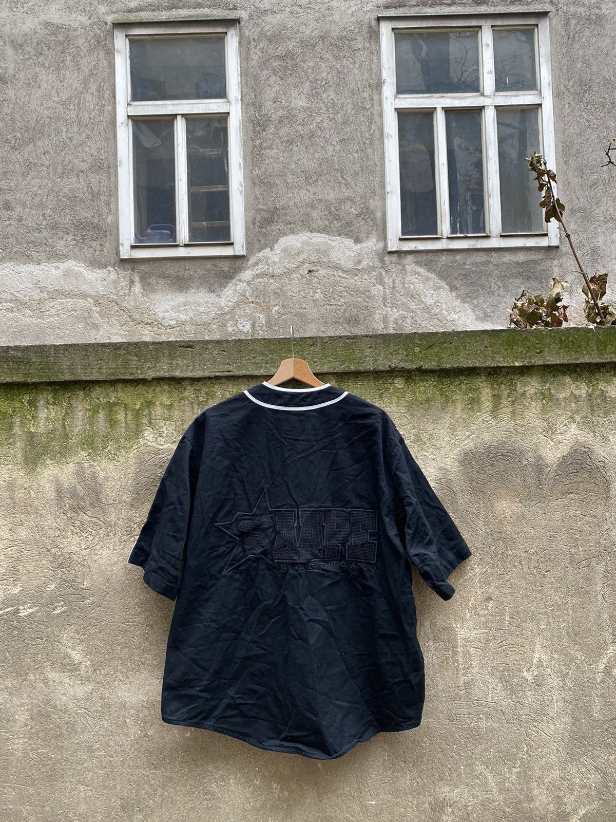 Aape Aape By Bathing Aape Big Back Embroidered Logo MLB Jersey Size US L / EU 52-54 / 3 - 2 Thumbnail