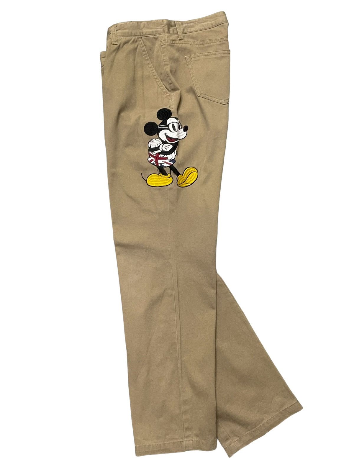 Dickies × Mickey Mouse Dickies X Mickey mouse embroidered khakis pants regular cut Size 29" - 2 Thumbnail