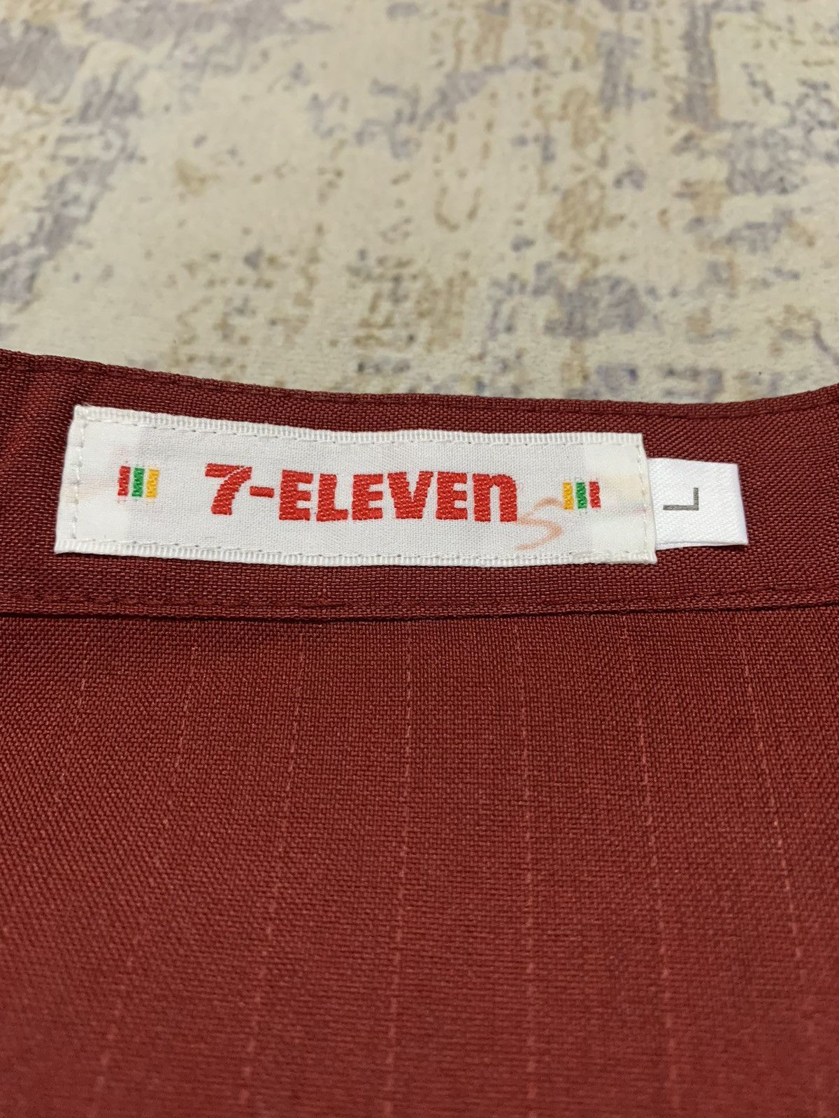Japanese Brand VTG 7-Eleven Japan Employee Work Shirt Utility Top Size US L / EU 52-54 / 3 - 10 Thumbnail