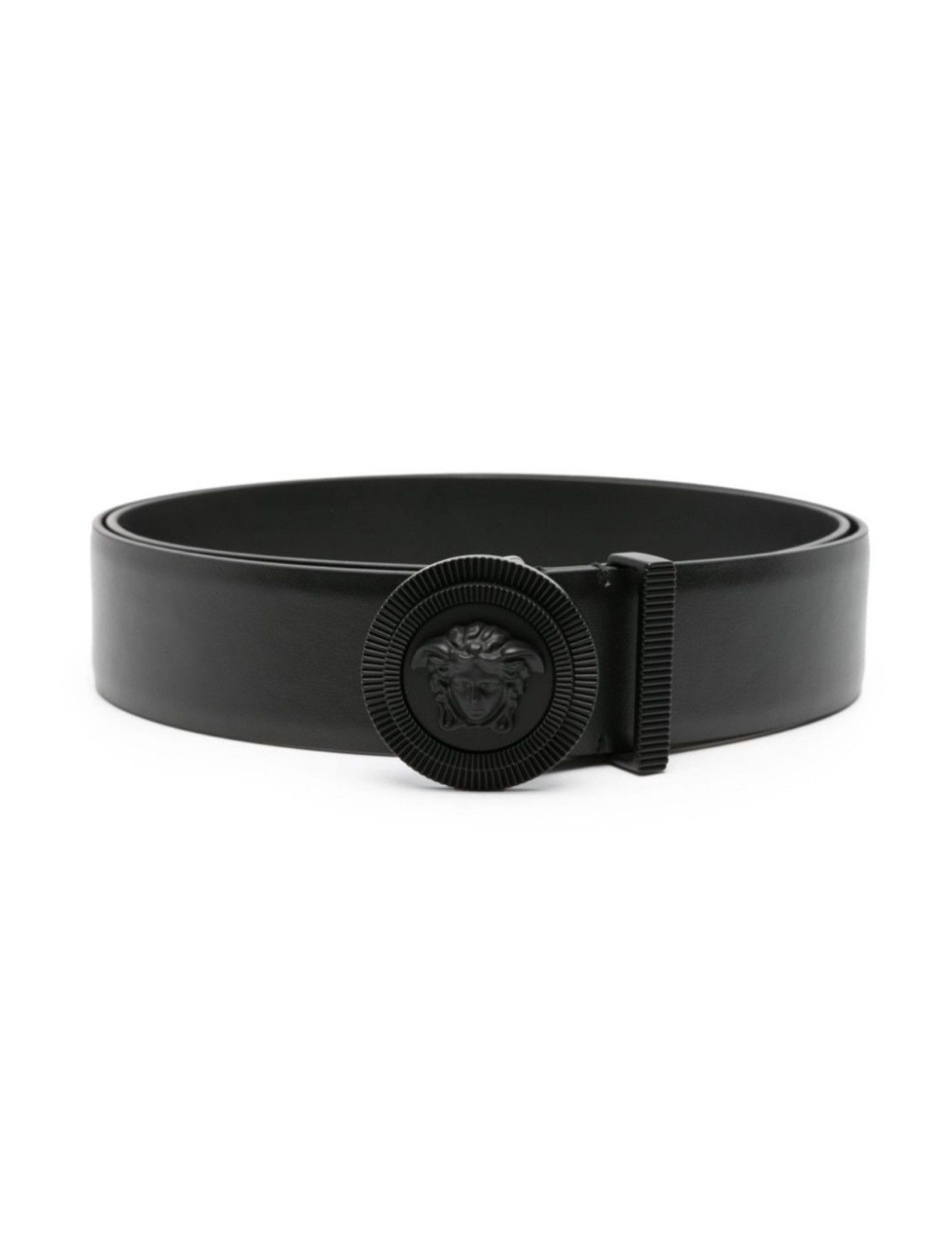 Versace Versace Medusa Biggie Leather Belt size 80/32” Size 32 - 1 Thumbnail
