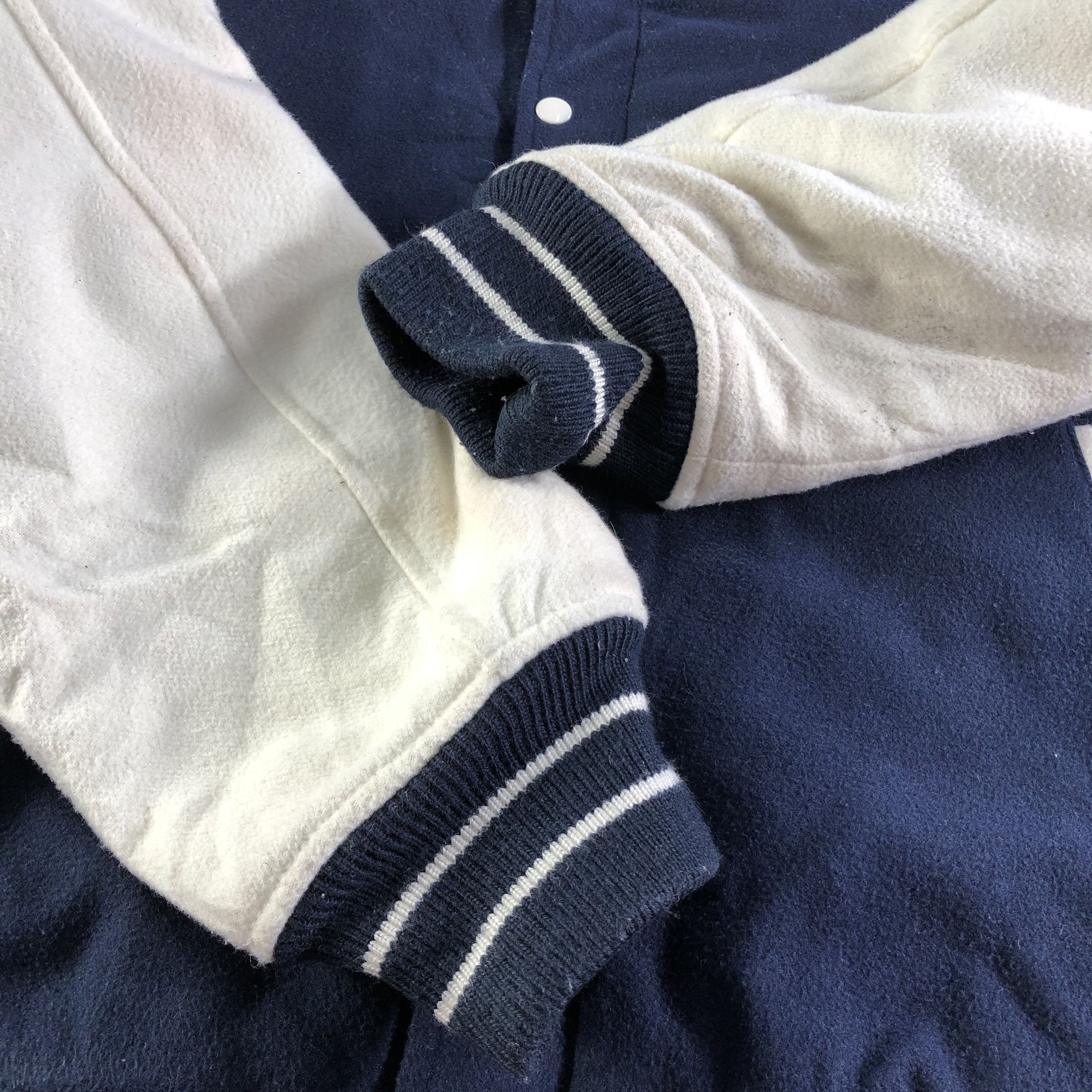 Beams Plus × Japanese Brand Beams Hooded Varsity Jacket Size US M / EU 48-50 / 2 - 4 Thumbnail