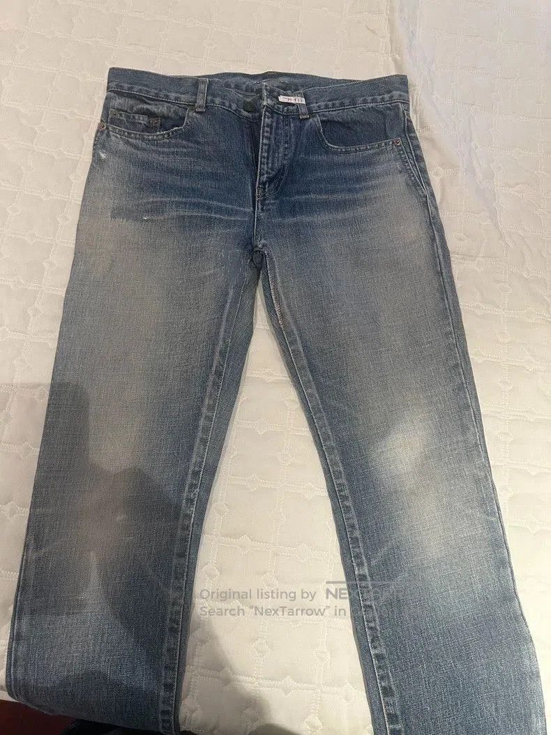 Saint Laurent Paris YSL Slim Fit Denim Jeans. Size US 30 / EU 46 - 1 Thumbnail