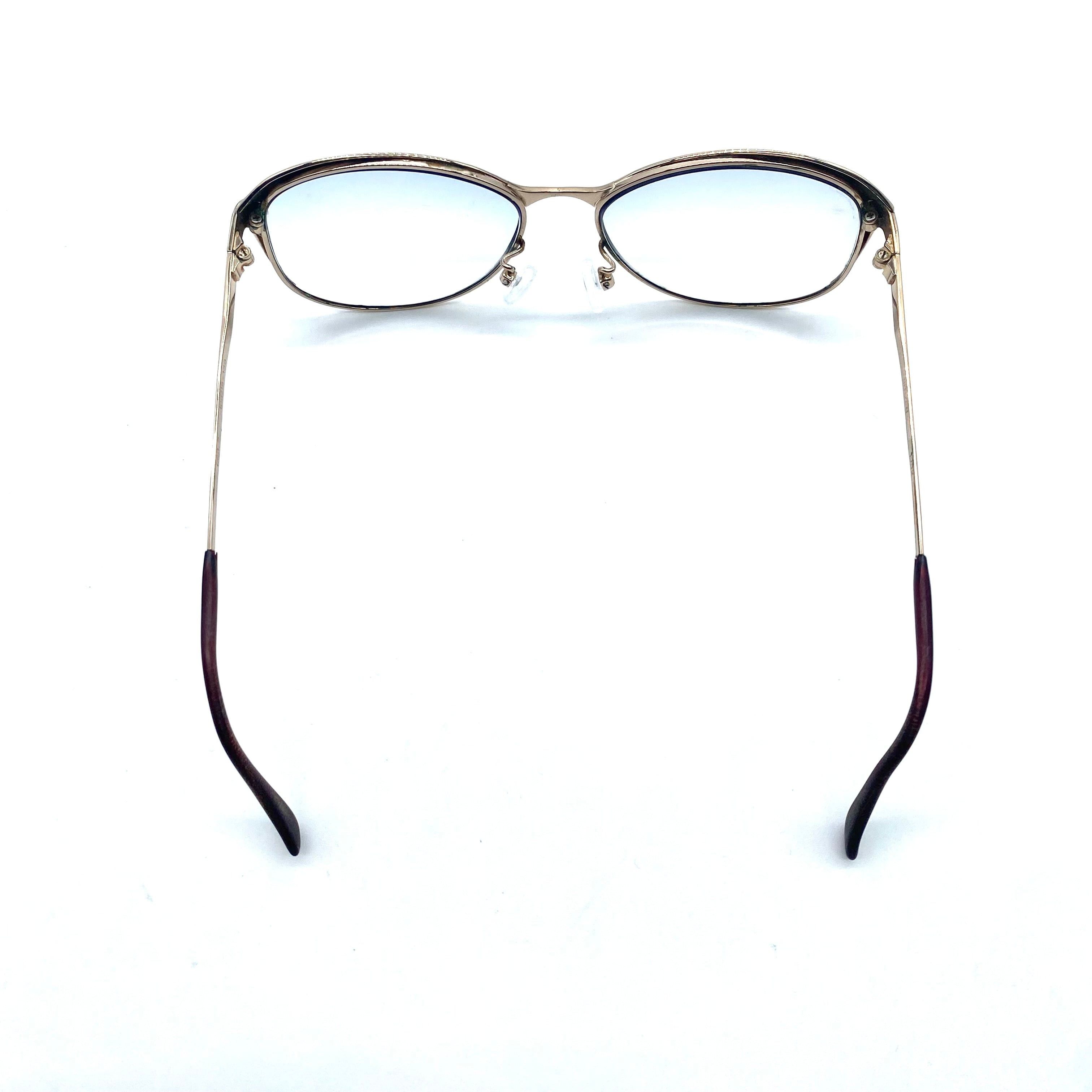 Citizen Vintage CITIZEN Eye wear Prescription Glasses Gold Frame Size ONE SIZE - 4 Thumbnail