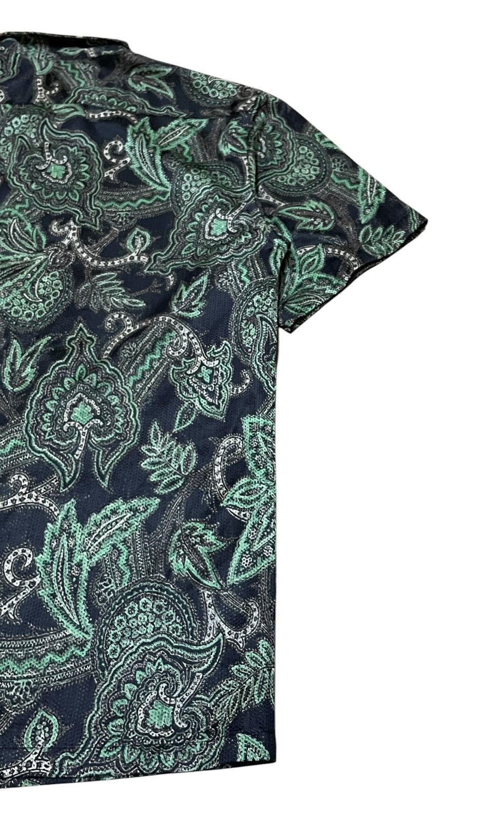Comme des Garcons Homme Rare Vintage Comme Des Garcons Homme Paisley Shirt 1990s Size US M / EU 48-50 / 2 - 7 Thumbnail