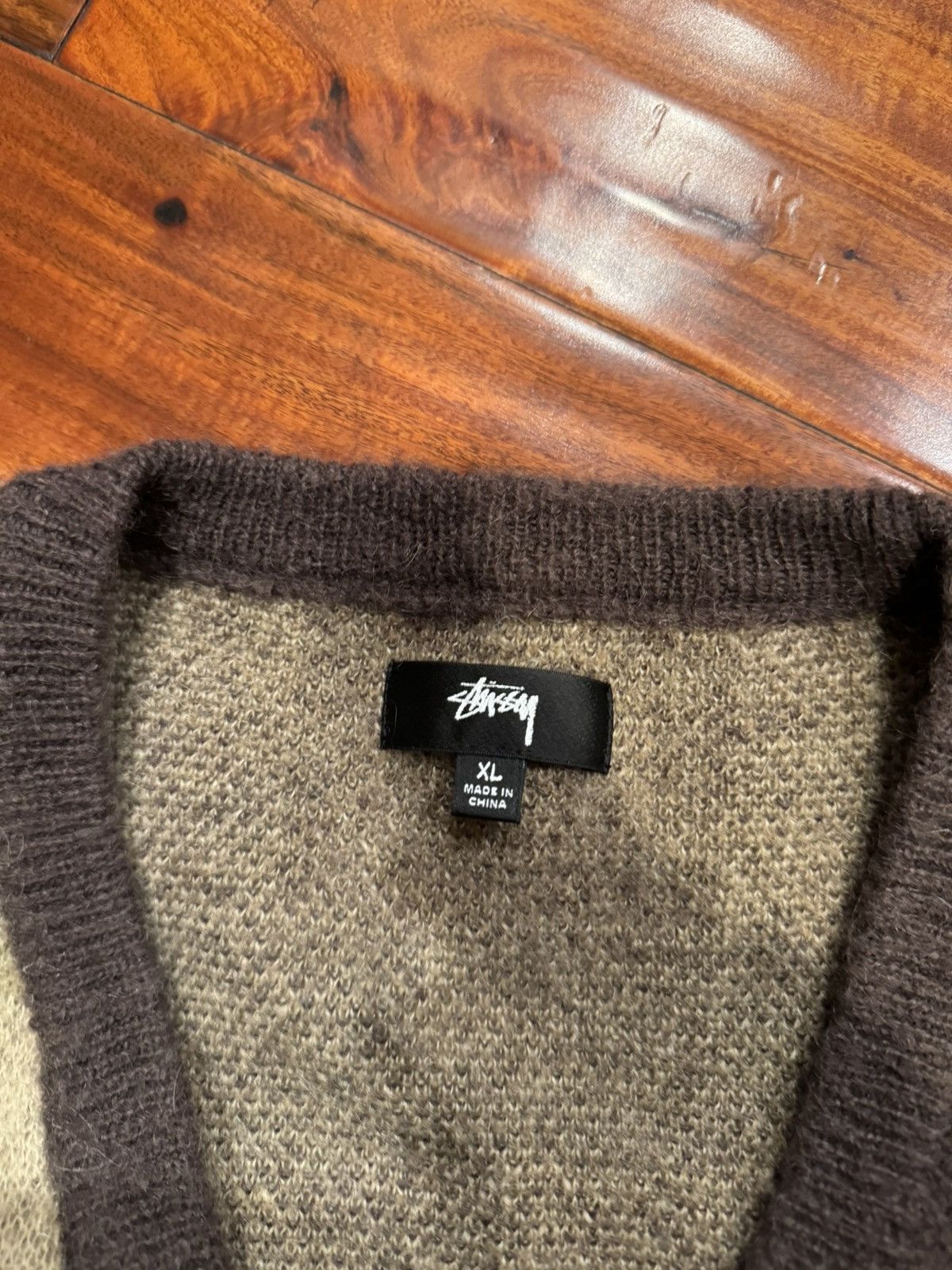 Stussy Stussy knit vest Size US XL / EU 56 / 4 - 3 Thumbnail