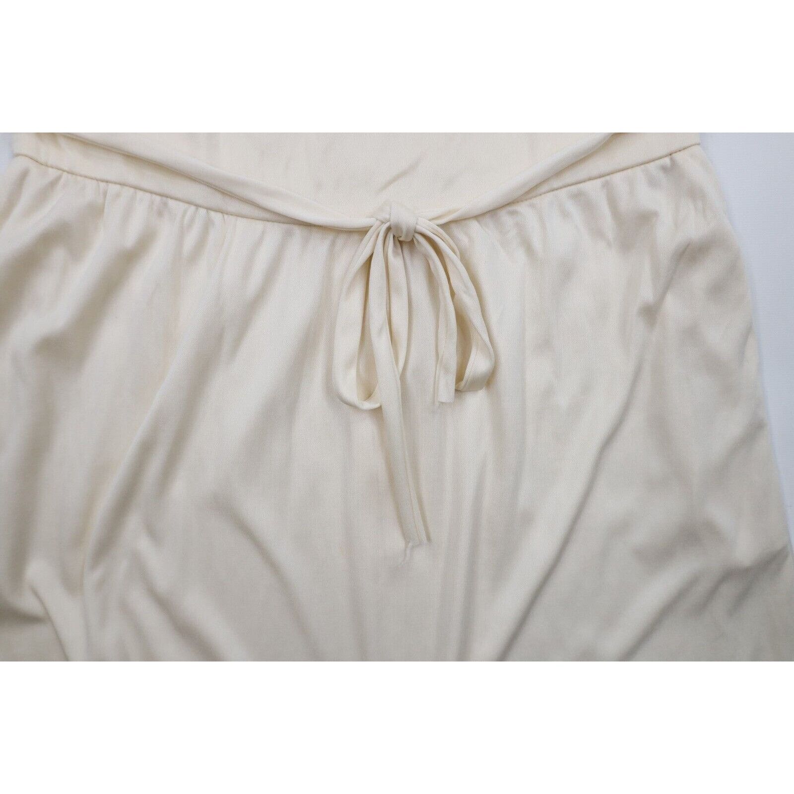 Vintage Vintage 70s Streetwear Sheer Tie Front Knit Skirt Size 38" / US 16 / IT 52 - 5 Thumbnail