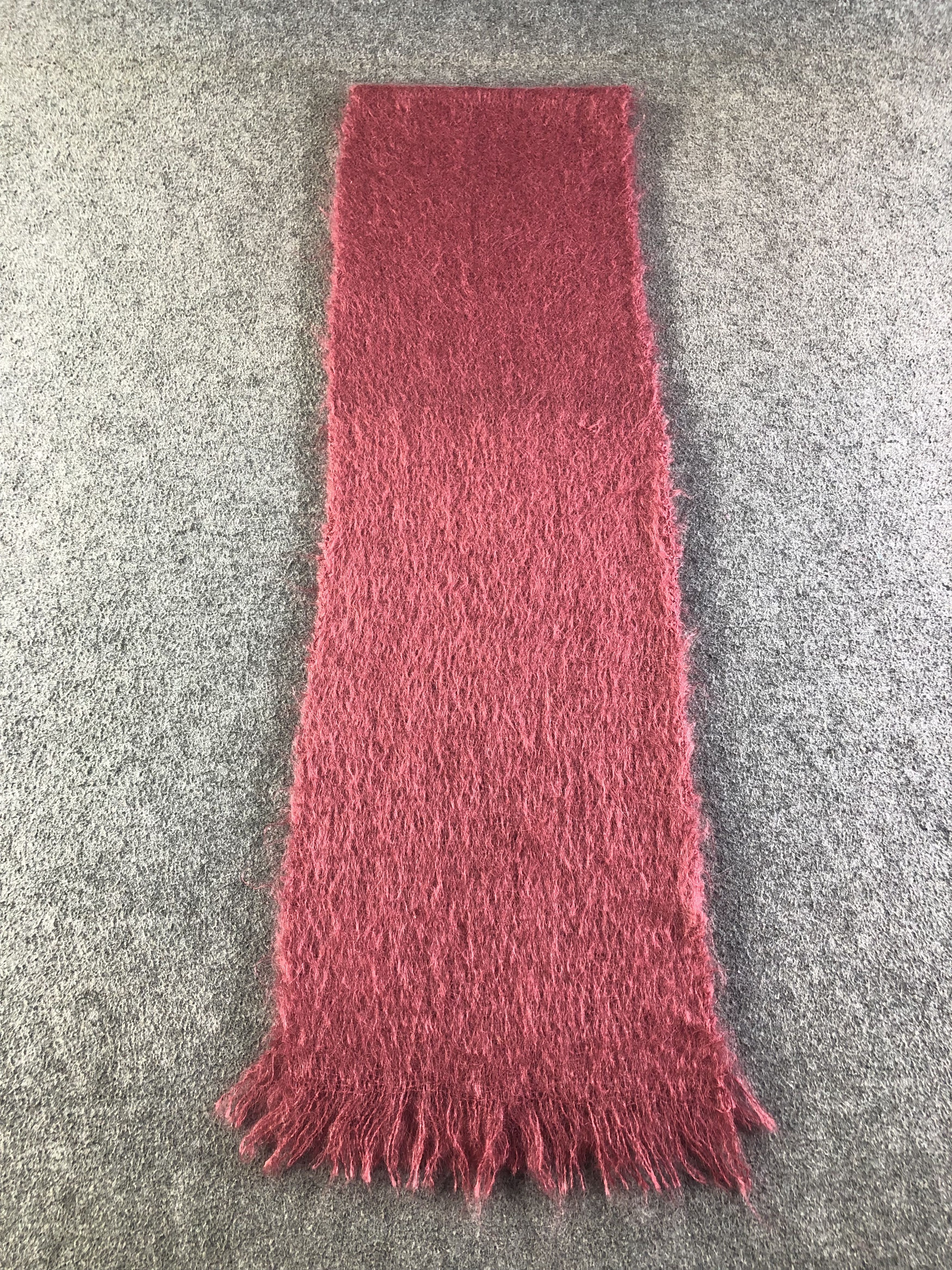 Vintage Glen Cree MOHAIR Scarf / Muffler / Neckwear SS1274 Size ONE SIZE - 2 Thumbnail