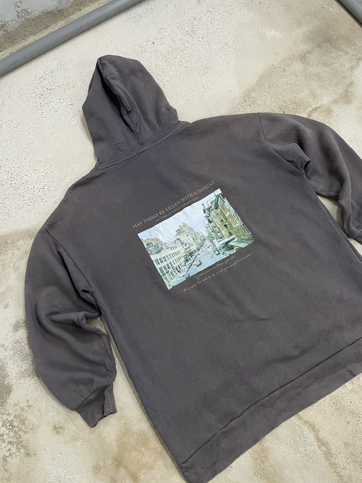 Japanese Brand Colza Sunfaded Always Light Behind The Clouds Motivation Size US M / EU 48-50 / 2 - 8 Thumbnail