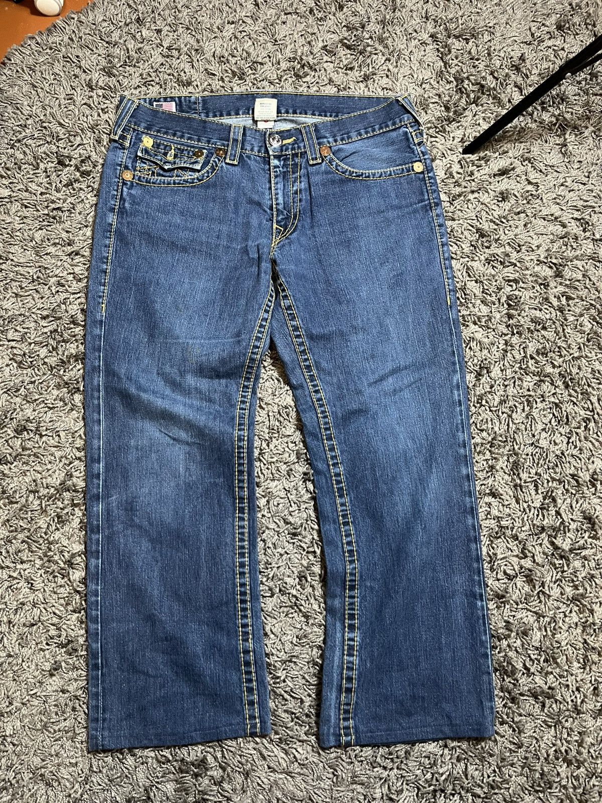 True Religion TRUE RELIGION BAGGY Y2K JEANS Size US 36 / EU 52 - 6 Thumbnail