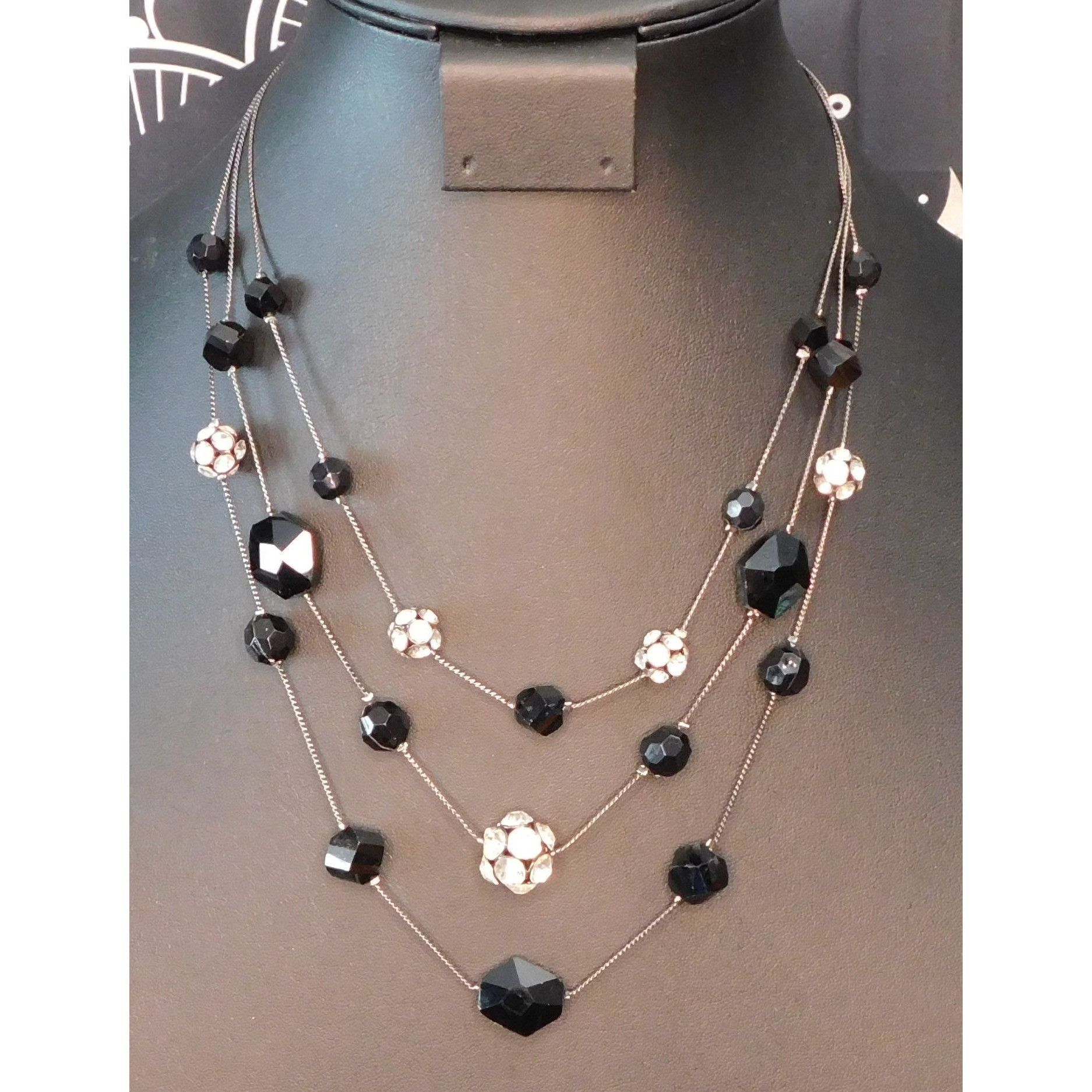 Other Glam Goth Multilayer Station Necklace Necklace Size ONE SIZE - 1 Thumbnail