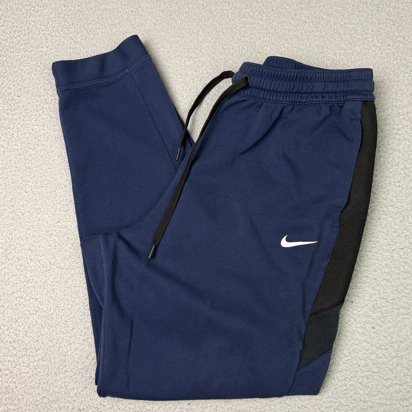 Nike Nike Showtime Pants Mens XXXL Blue Basketball Jogger Pockets Tapered Casual athleisure Sports Size US 39 - 2 Thumbnail