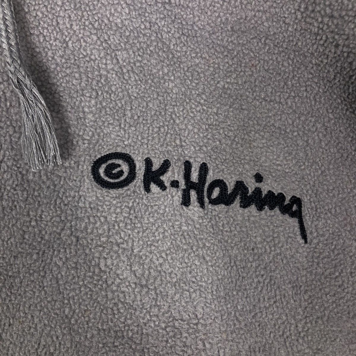 Japanese Brand 🔥Vtg Hoodie Pull Over Keith Haring Big Logo Spell Out Size US XL / EU 56 / 4 - 14 Thumbnail