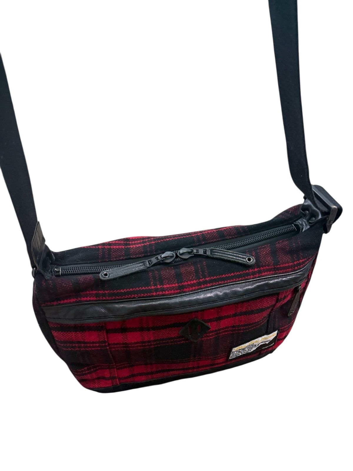 MasterPiece RARE MASTERPIECE PLAID WOOL MASSENGER BAG Size ONE SIZE - 6 Thumbnail