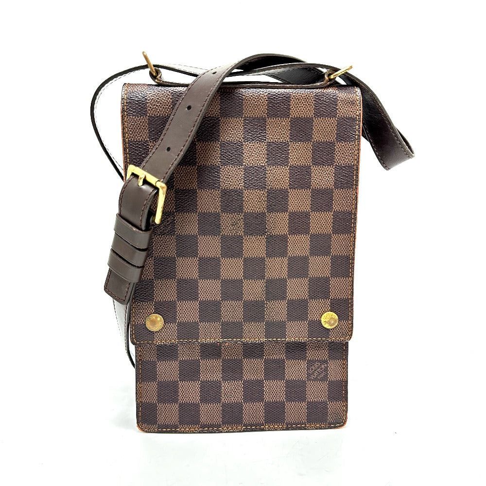 Louis Vuitton N45271 Damier Portobello Briefcase Diagonal Hanging (E.g. Of A Rocket) Pochette Metis Shoulder Bag Canvas Unisex Brown, Women's