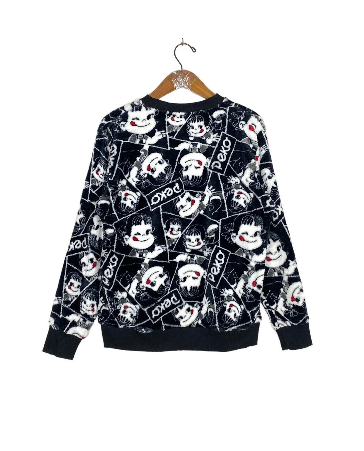 Japanese Brand Rare‼️ Peko Chan Cartoon Anime Fleece Full Print Size M / US 6-8 / IT 42-44 - 4 Thumbnail