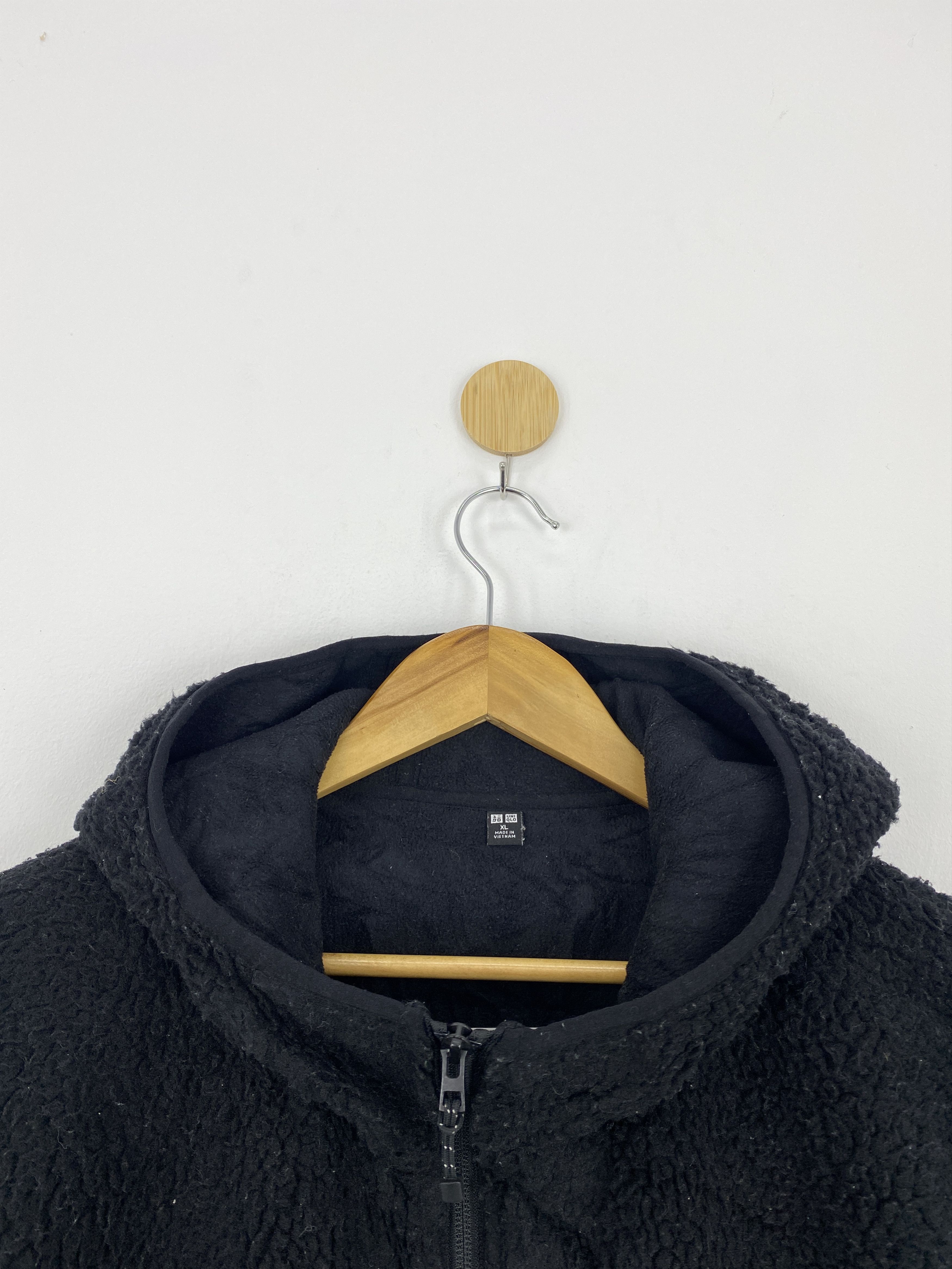 Uniqlo Vintage Uniqlo Fleece Sherpa Zipper Jacket J1828 Size US XL / EU 56 / 4 - 7 Thumbnail