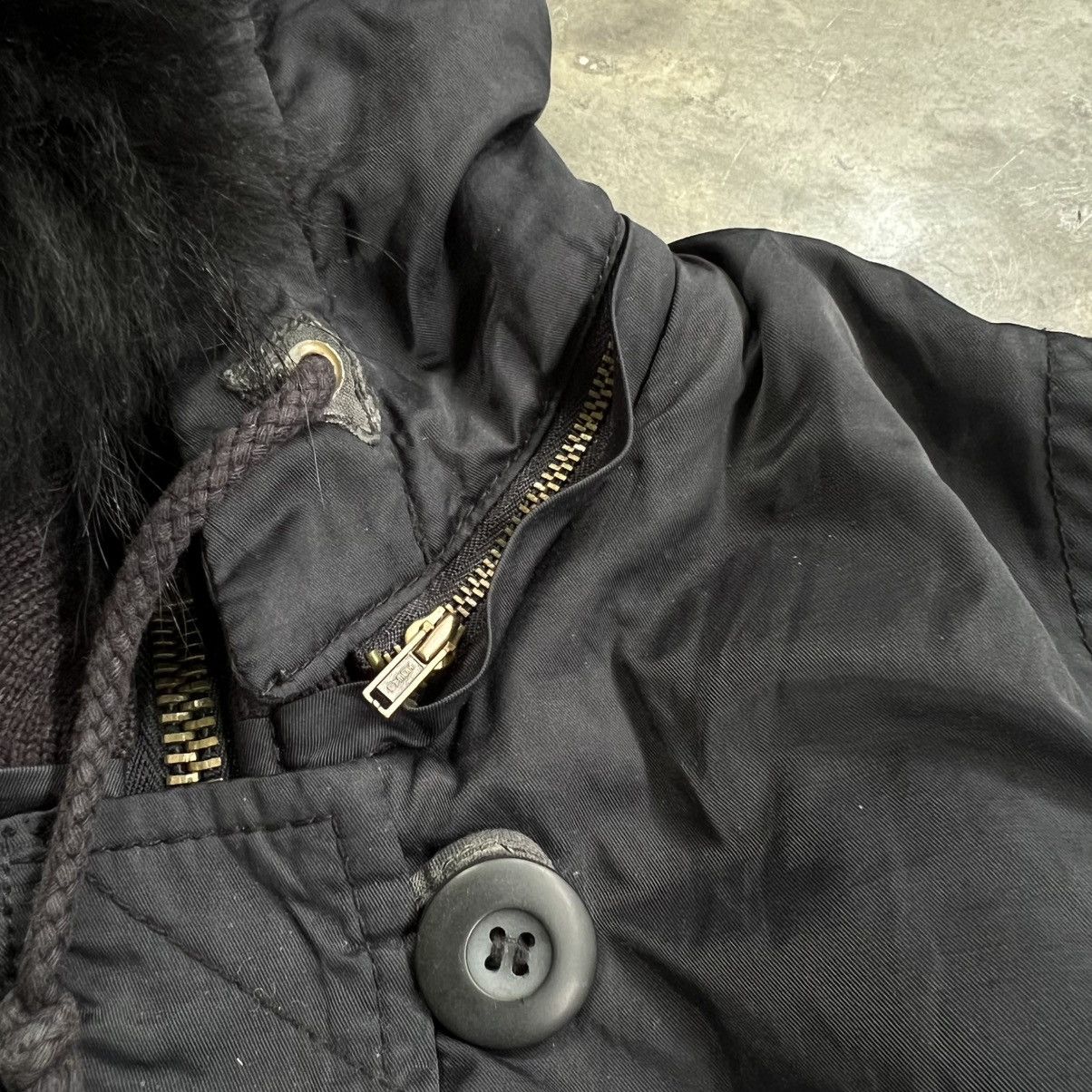 14th Addiction 2000s Moussy Apocalypse Style Fur Hooded Bomber Jacket Size US M / EU 48-50 / 2 - 8 Thumbnail