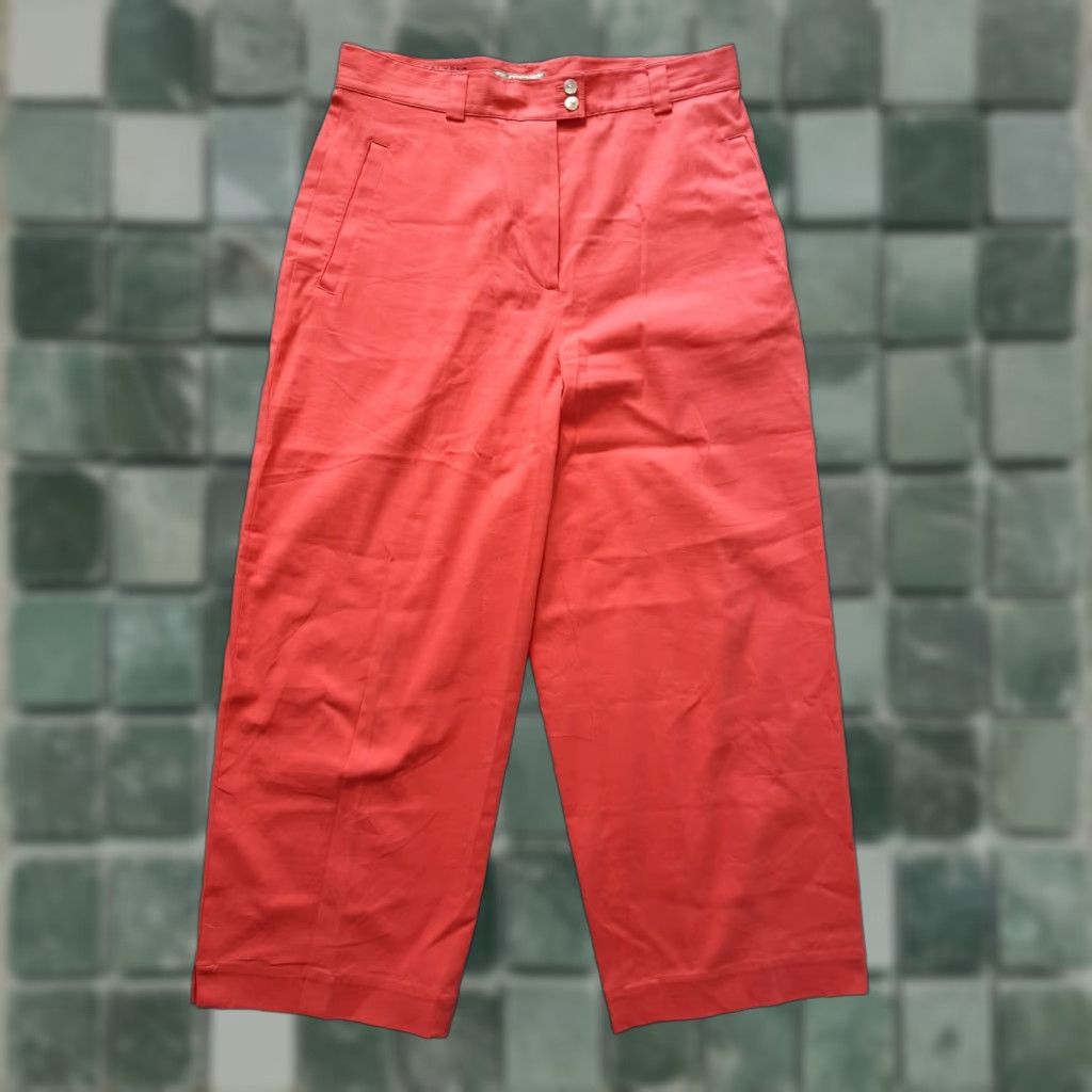 Tommy Bahama Tommy Bahama Pants Womens Coral Pink Size 10 98% Cotton 3 pocket Dress Pants Pink Womens Casual Formal Party/Cocktail 10s? Size 32" / US 10 / IT 46 - 1 Thumbnail