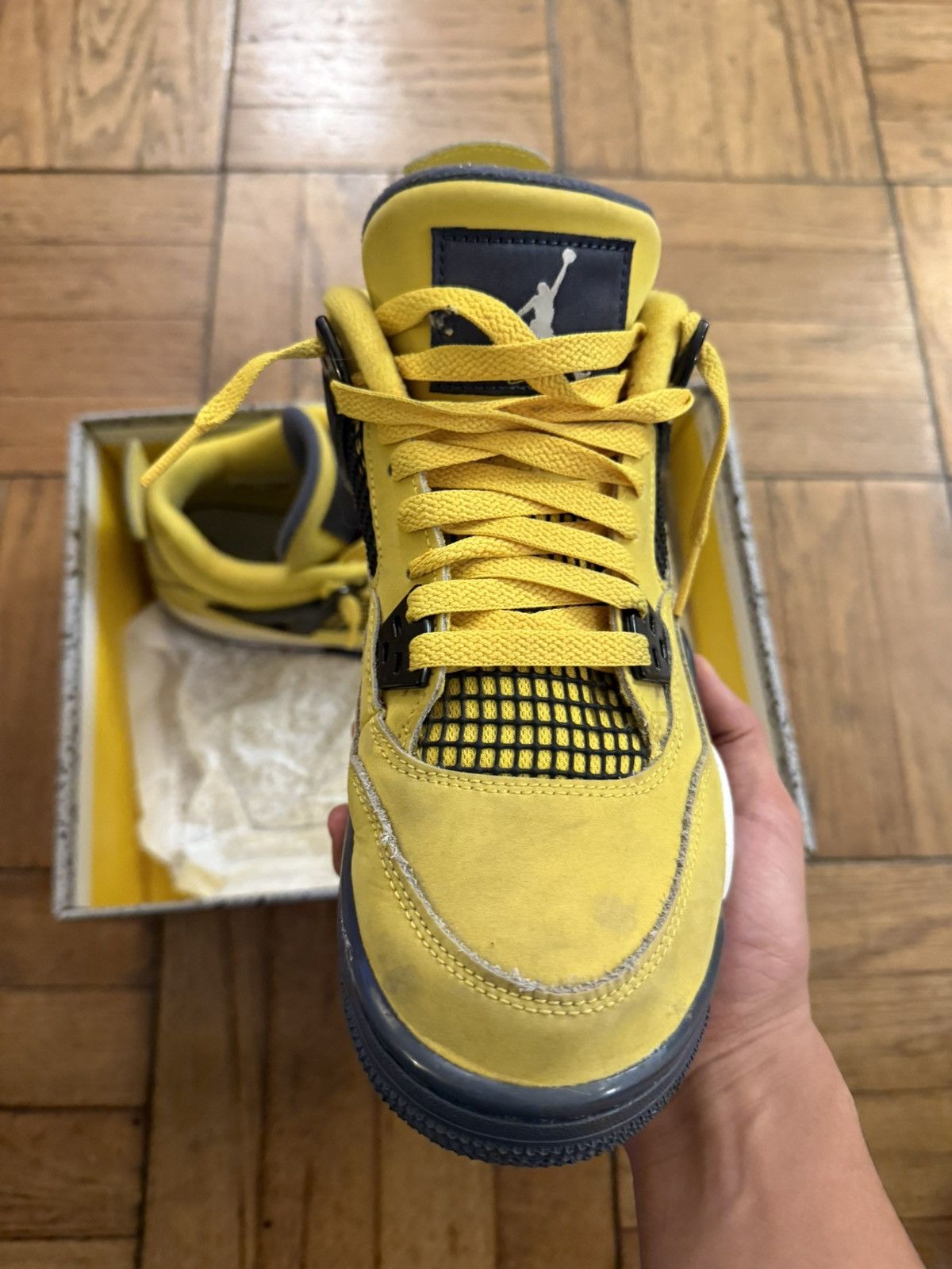 Jordan Brand Jordan 4 lightning Size US 6 / EU 39 - 3 Thumbnail