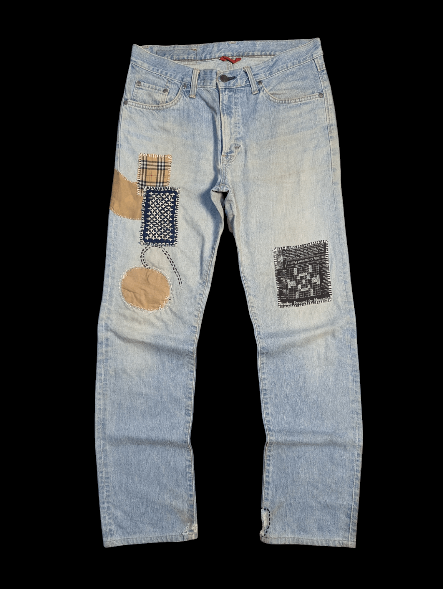 パンツ 00s EDWIN selvedge patchwork denim y2k il_fullxfull.4960775670_j3d1.jpg