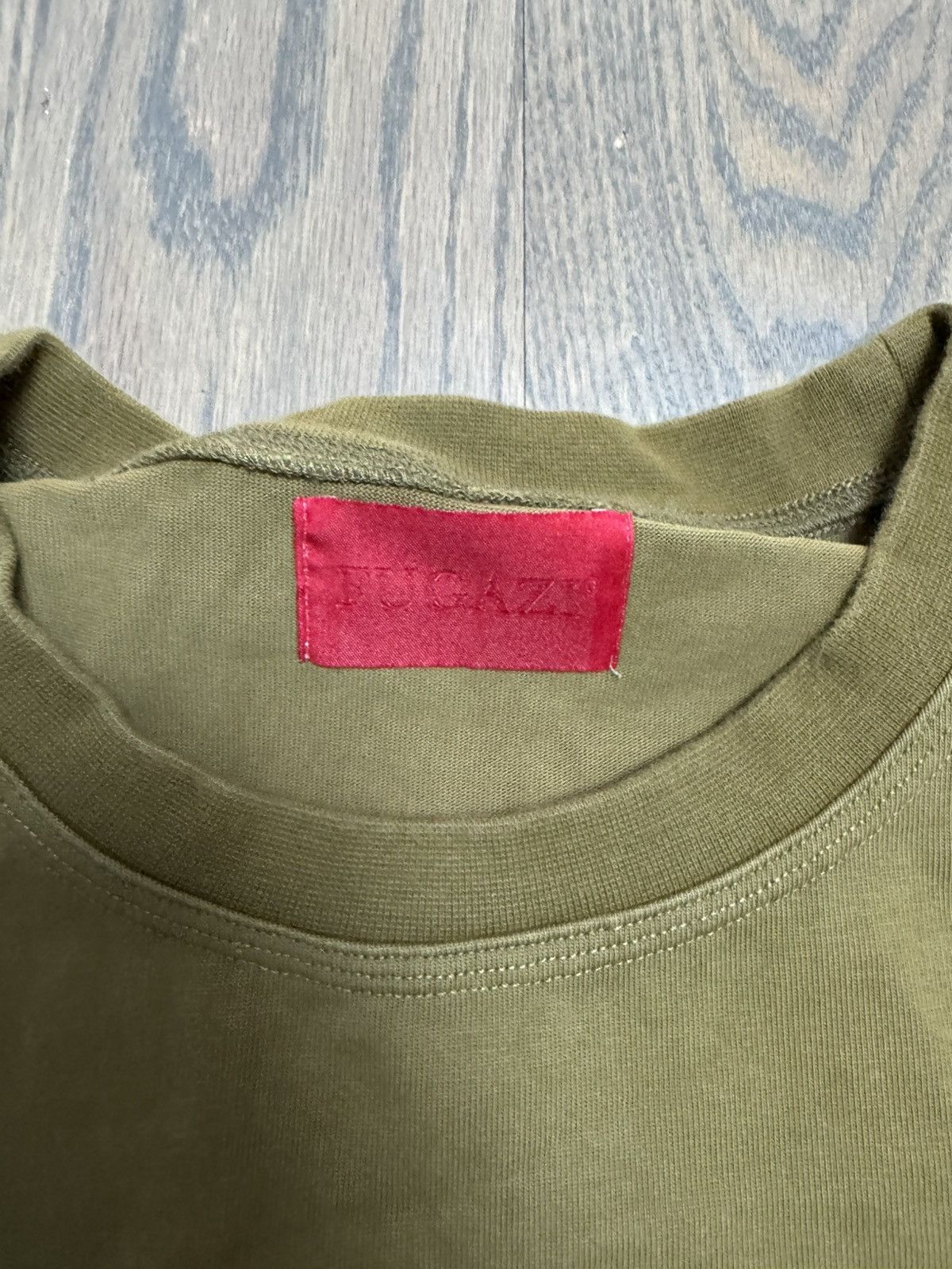 Fugazi FUGAZI “we love our customers” T shirt olive Size US M / EU 48-50 / 2 - 3 Thumbnail