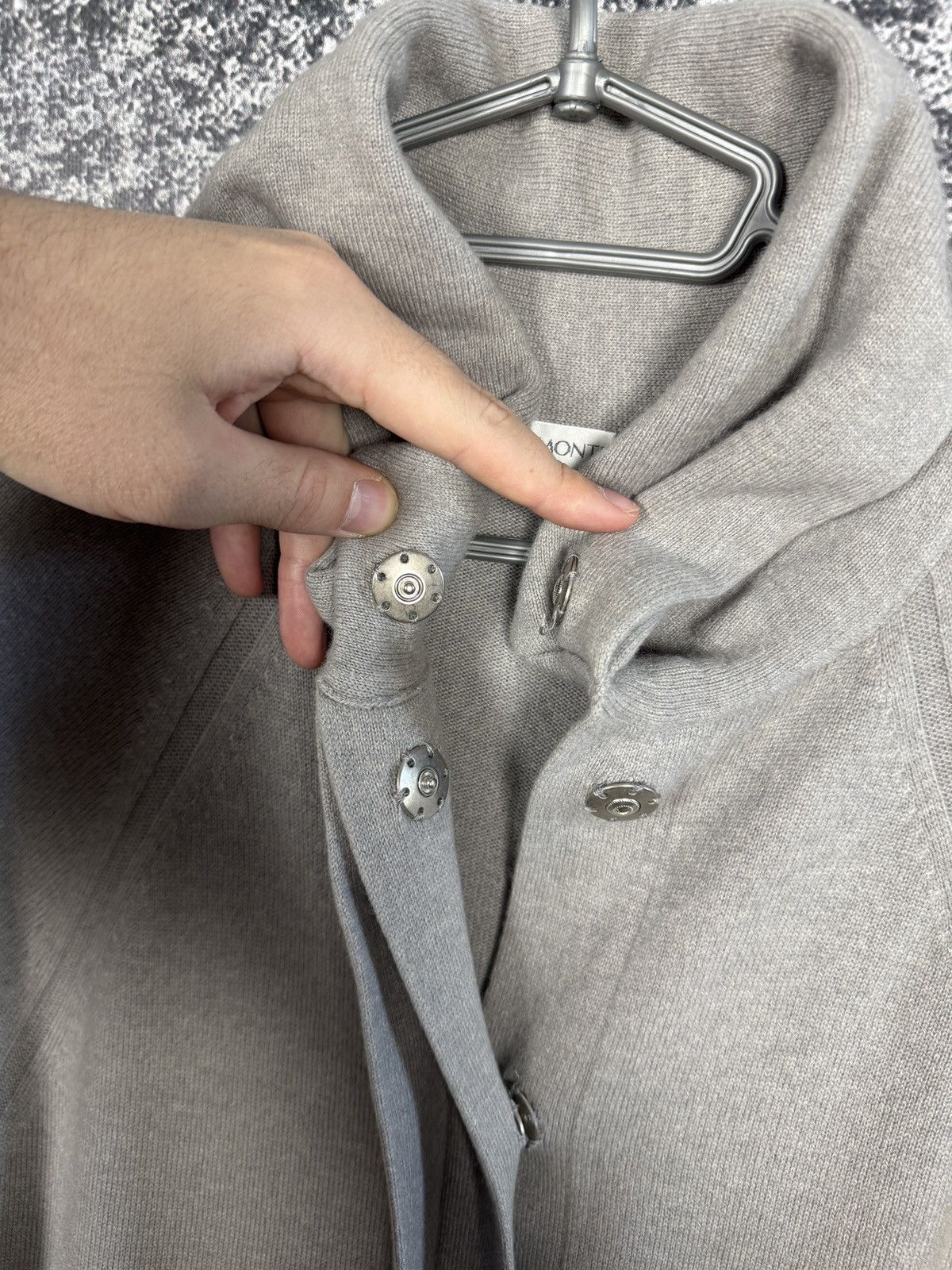 Brunello Cucinelli Rivamonti By Brunello Cucinelli Wool Cardigan Sweater Size M Size XL / US 12-14 / IT 48-50 - 8 Thumbnail