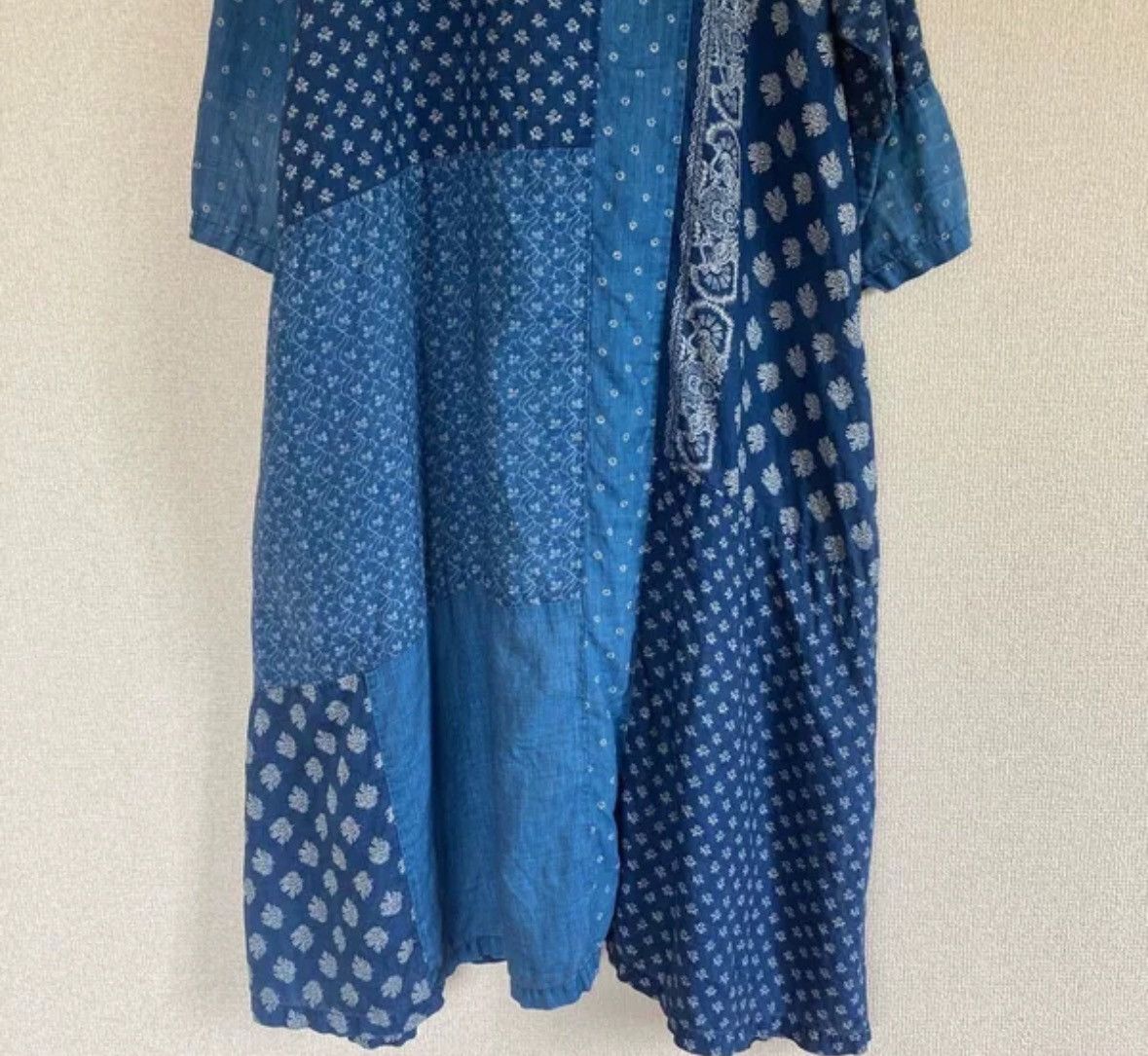 Kapital KAPITAL floral linen patchwork dress2412-Nextarrow Size S / US 4 / IT 40 - 5 Thumbnail