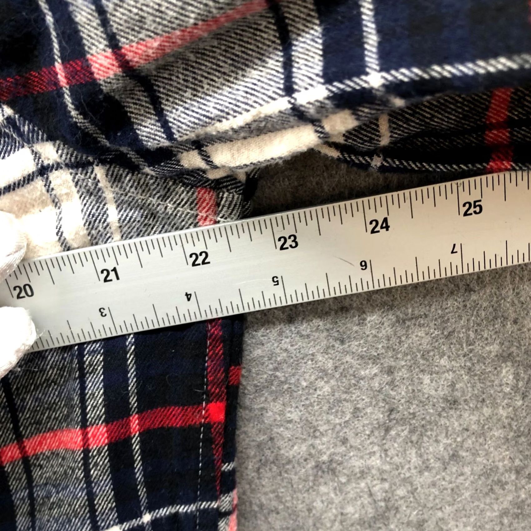 Gap Gap Shirt Mens M Blue Red Plaid Organic Cotton Flannel Long Sleeve Button Up Size US M / EU 48-50 / 2 - 7 Thumbnail