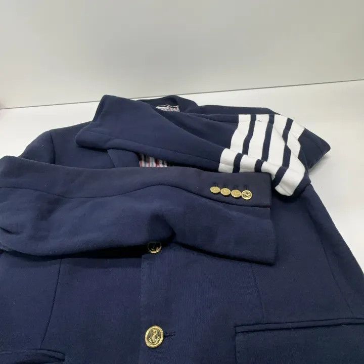 Thom Browne Thom Browne Navy Blazer with Stripes -2507 Size US S / EU 44-46 / 1 - 5 Thumbnail