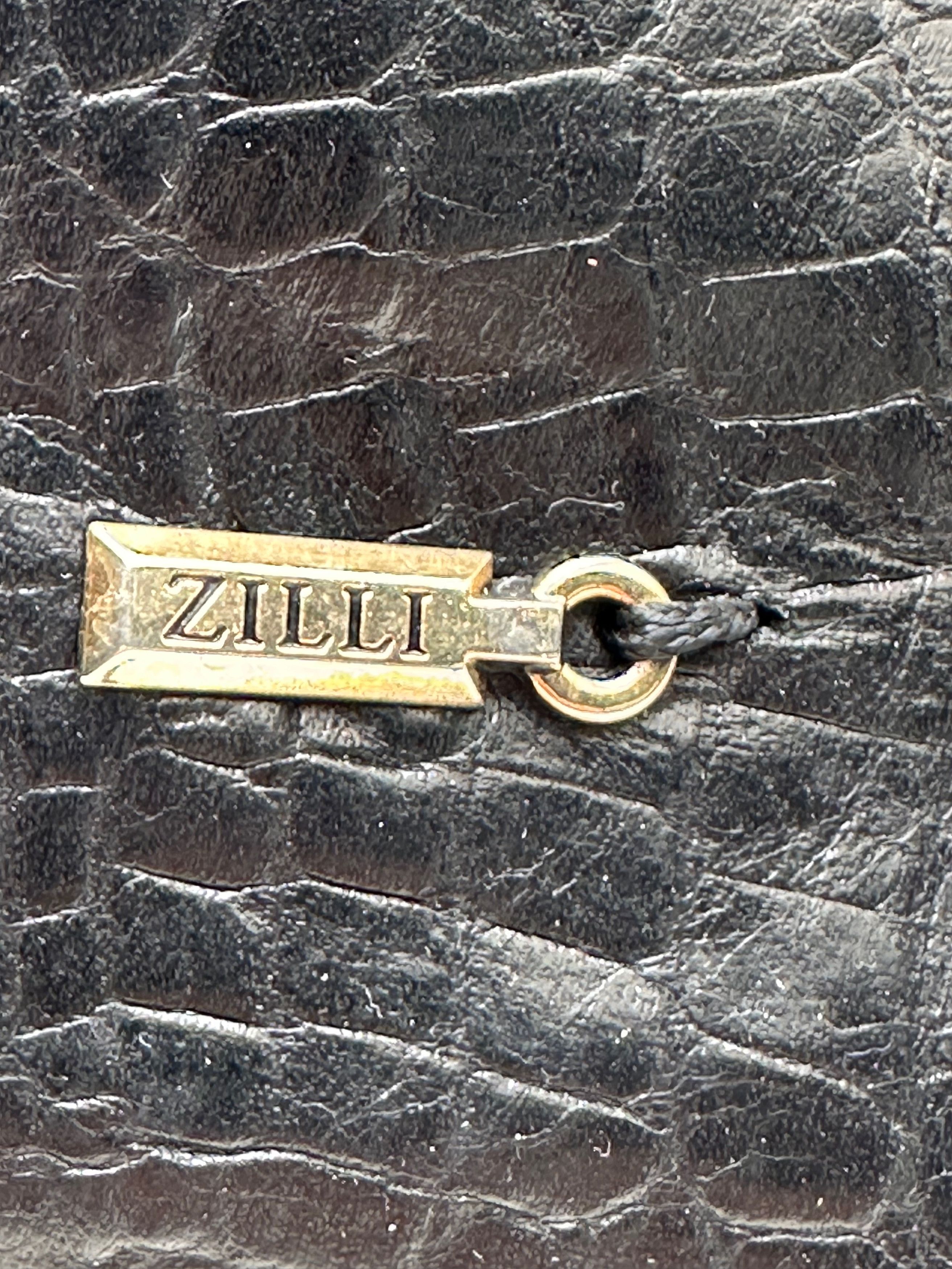 Zilli FREE TARIFF Zilli Black Dress Crocodile Leather Formal Shoes Size US 9 / EU 42 - 12 Thumbnail