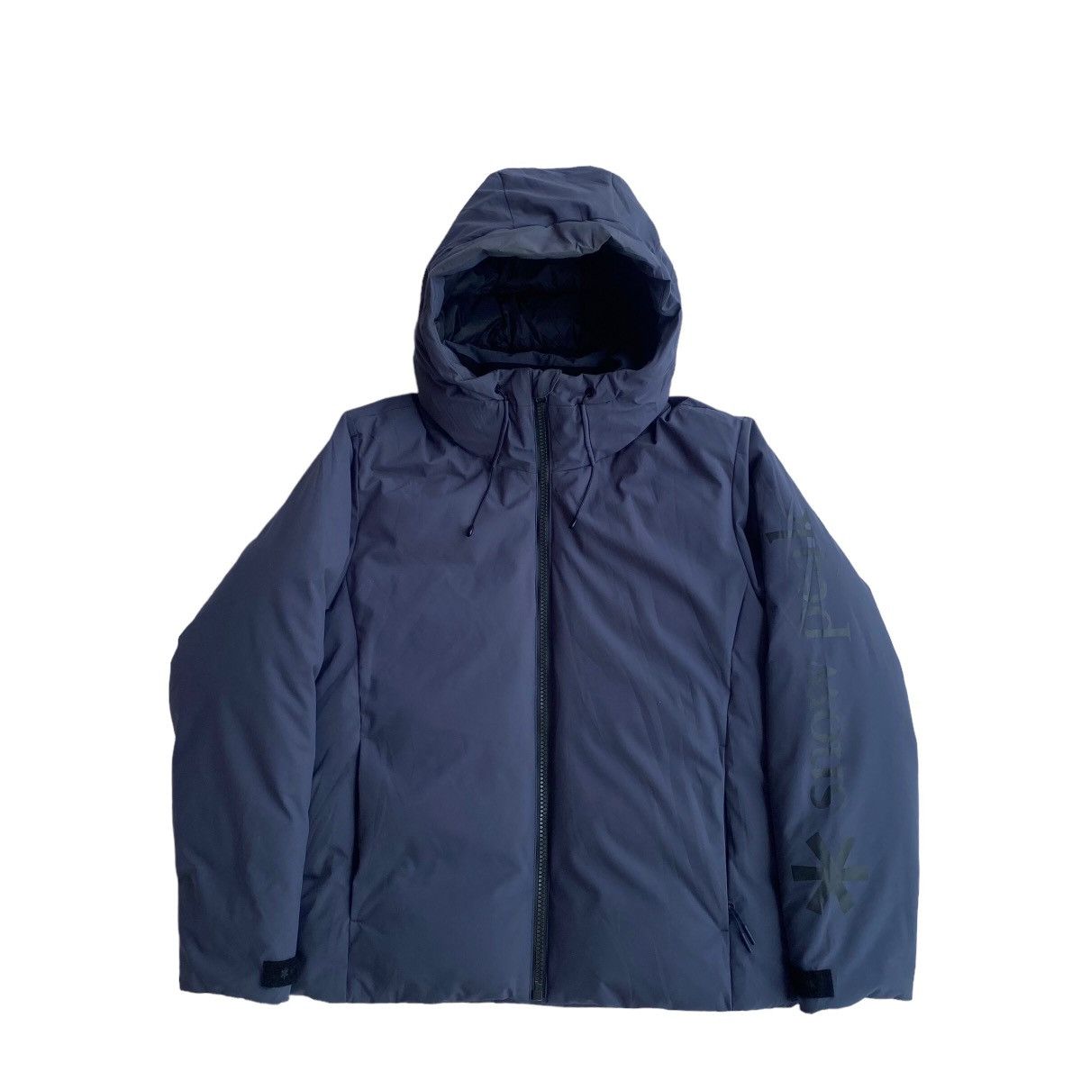 image of Snow Peak Taped Down Jacket in Grey, Men's (Size Medium)