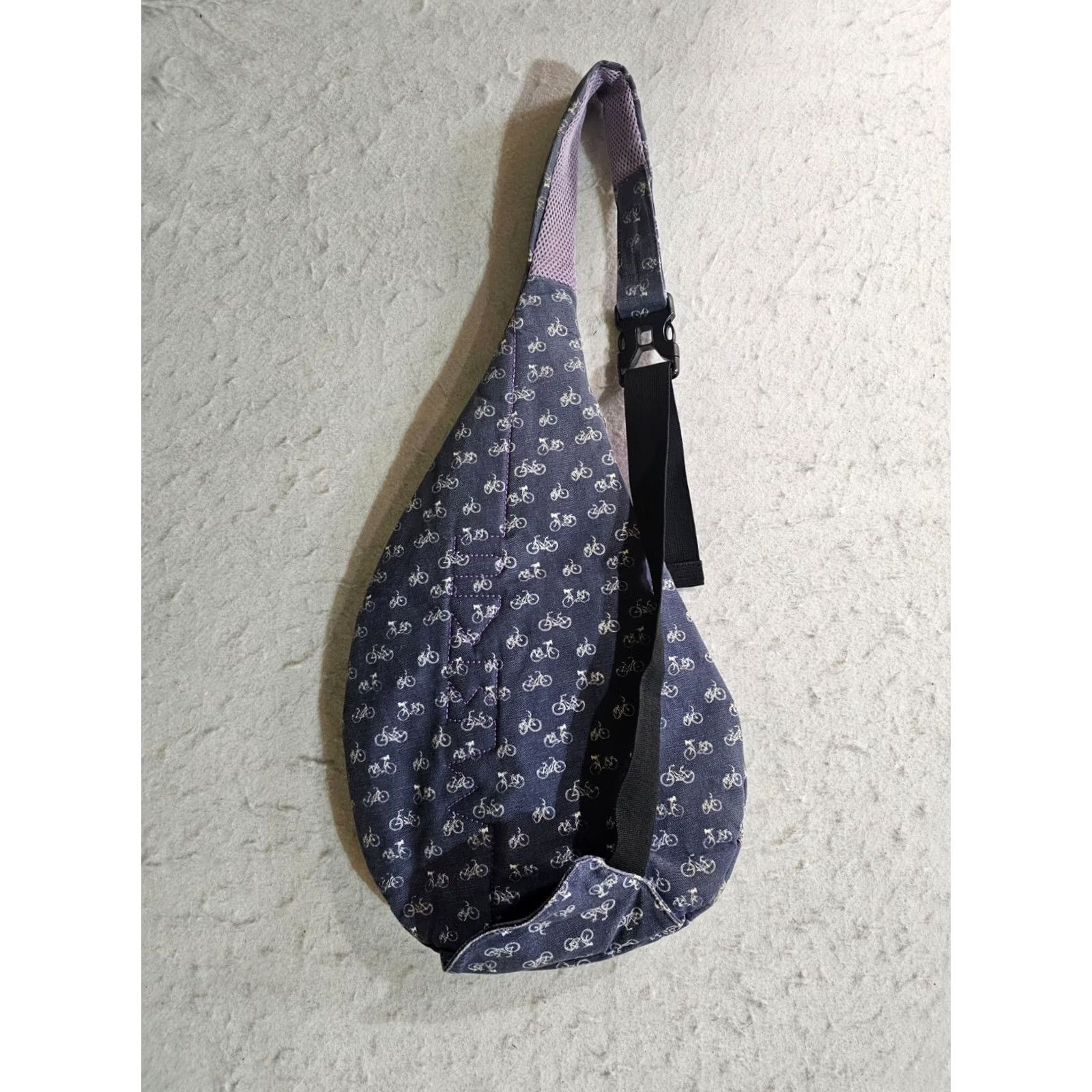 Roper Meru Sling Shoulder Bag Backpack Blue/Pink 3 Pocket Hiking Crossbody Bag Adult Unisex Outdoor Beach Colorful Rope Sling Bag Size ONE SIZE - 7 Thumbnail