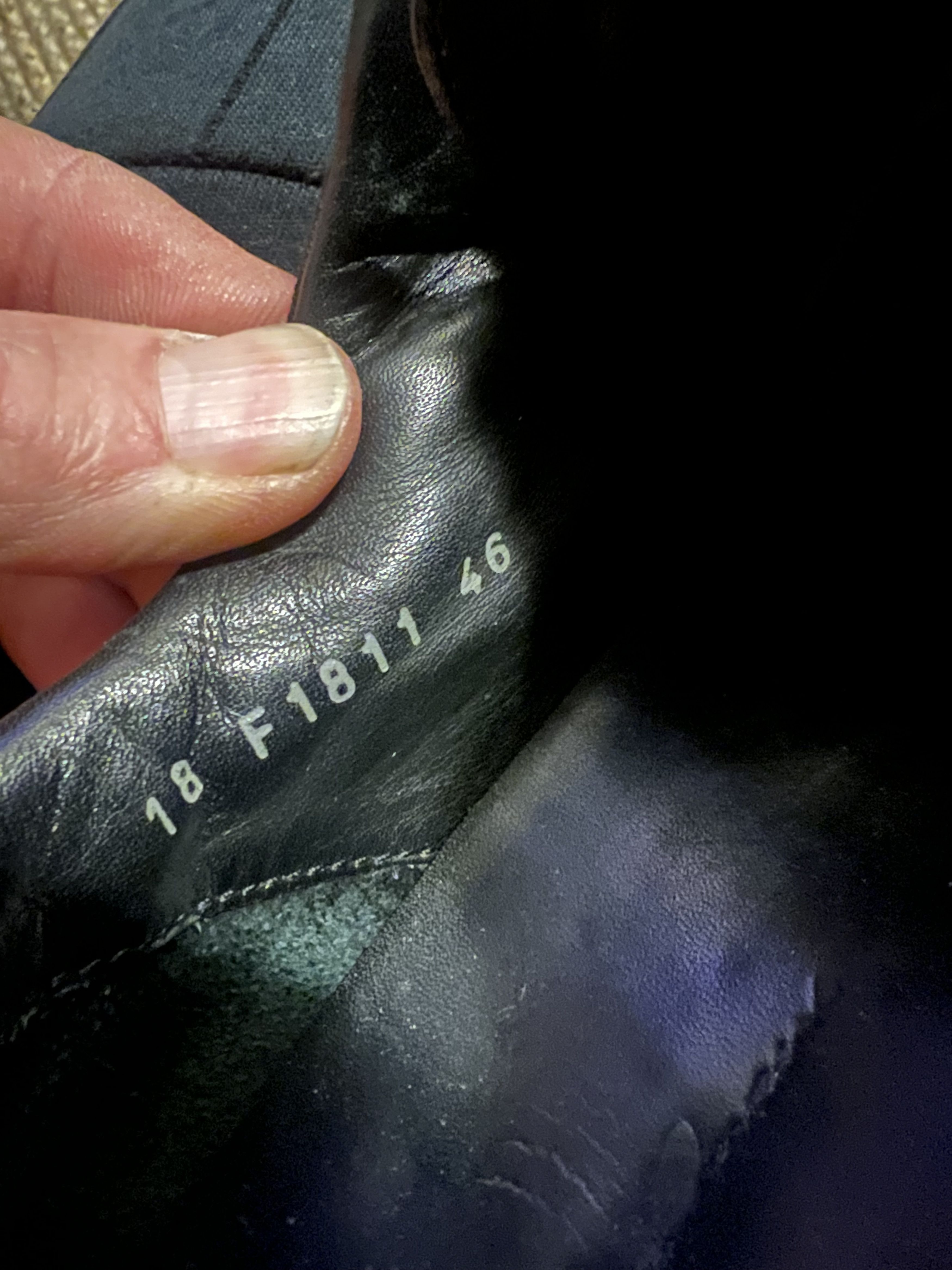 F/W18 Sisyphus $900 Oblique Lace Up Runners